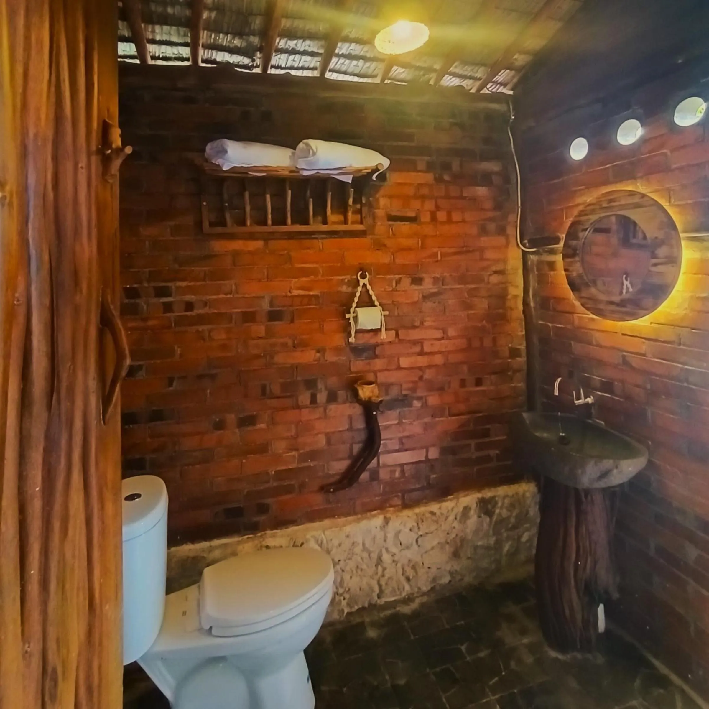 Toilet in Ama Awa Resort