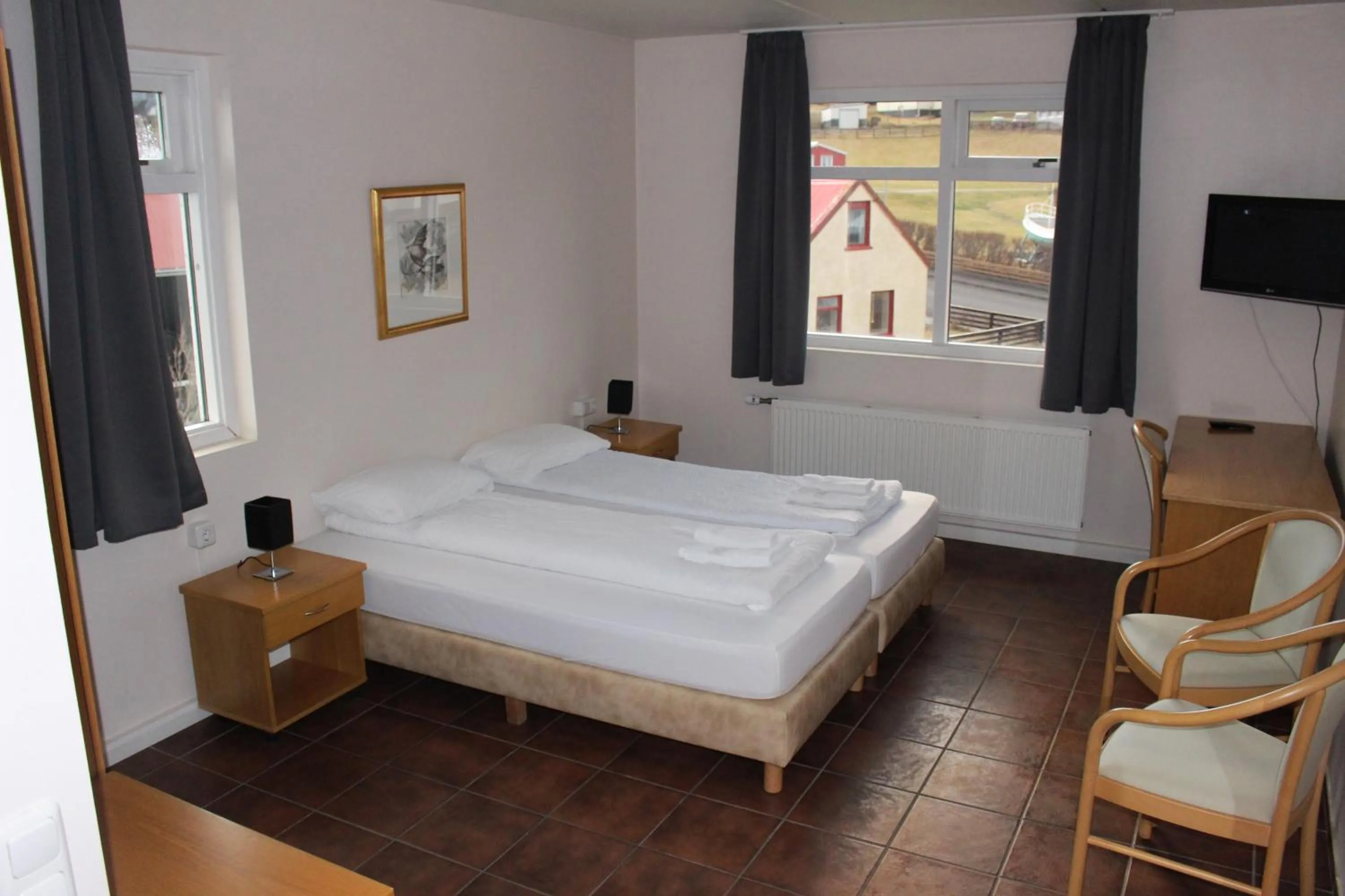 Bedroom in North Star Hotel Olafsvik