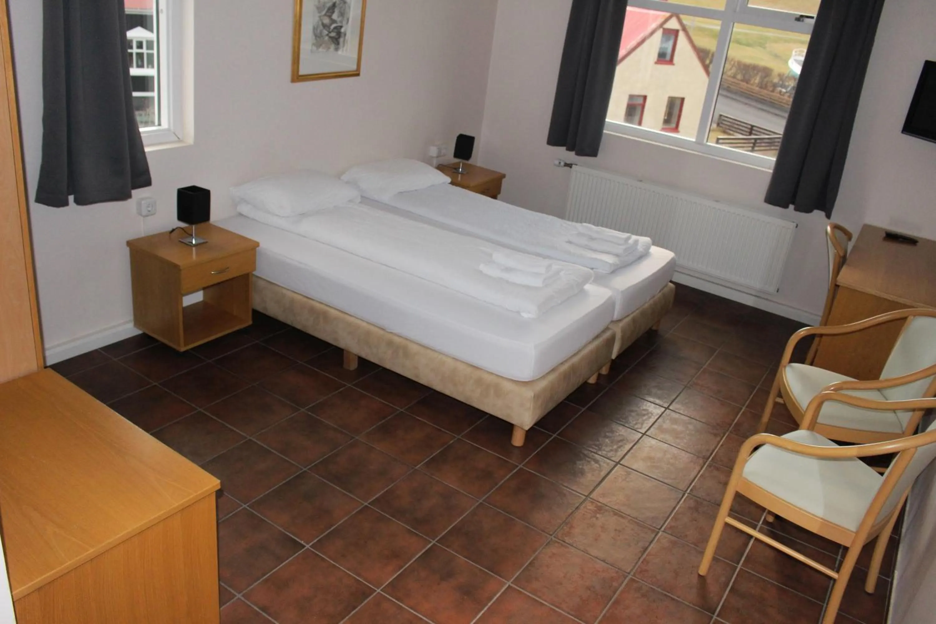 Bedroom in North Star Hotel Olafsvik