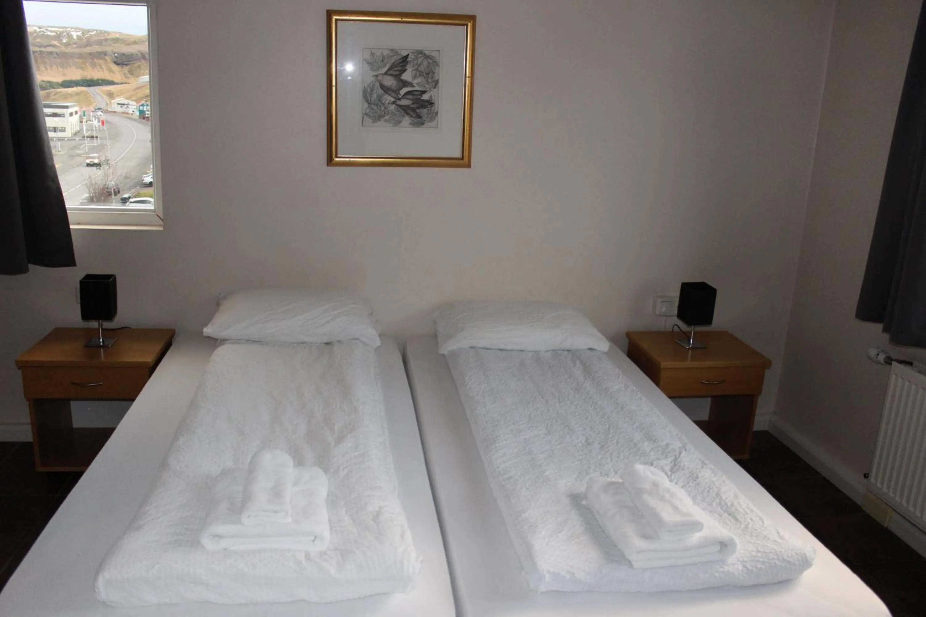 Bed in North Star Hotel Olafsvik