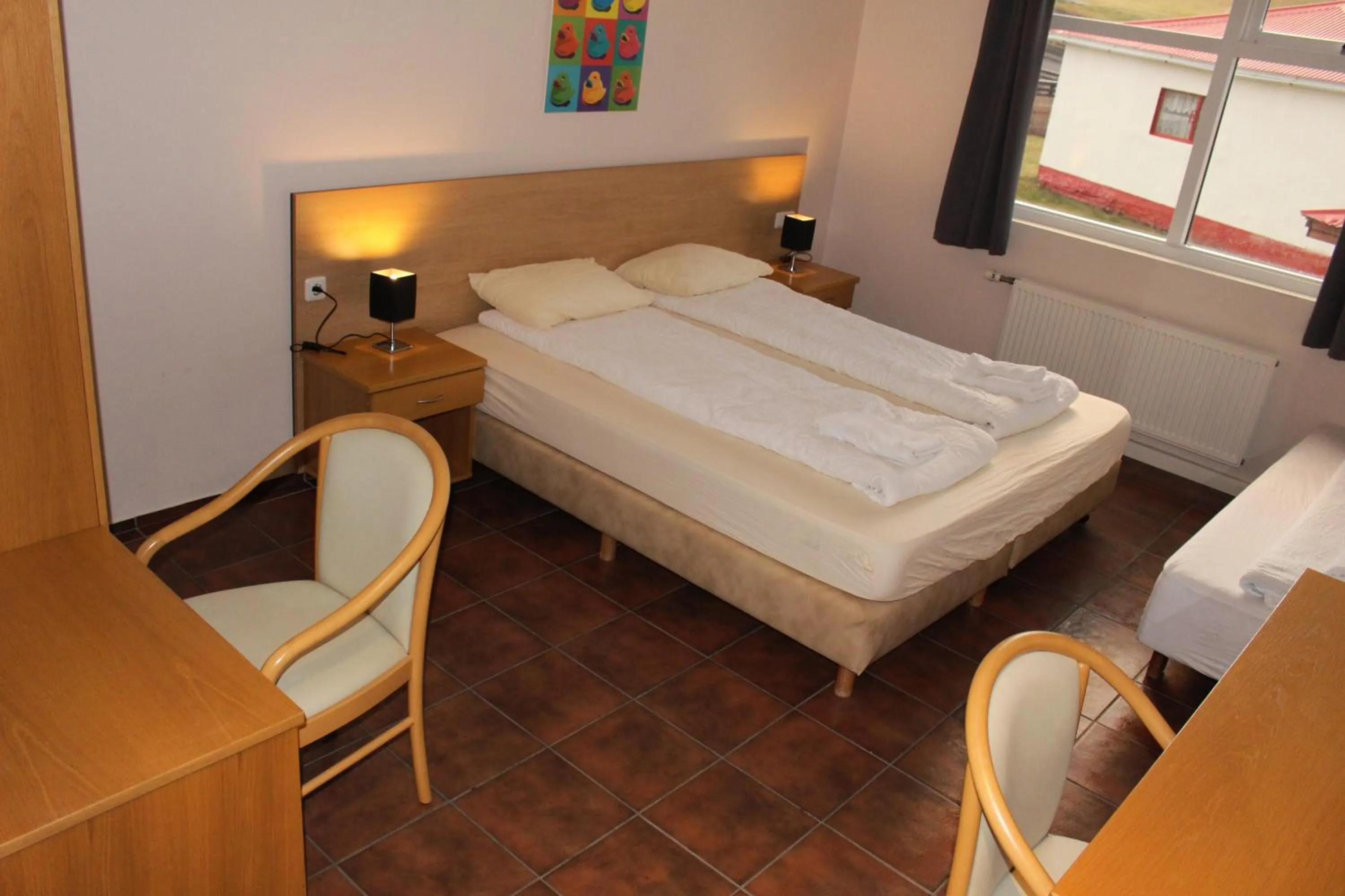 Bed in North Star Hotel Olafsvik