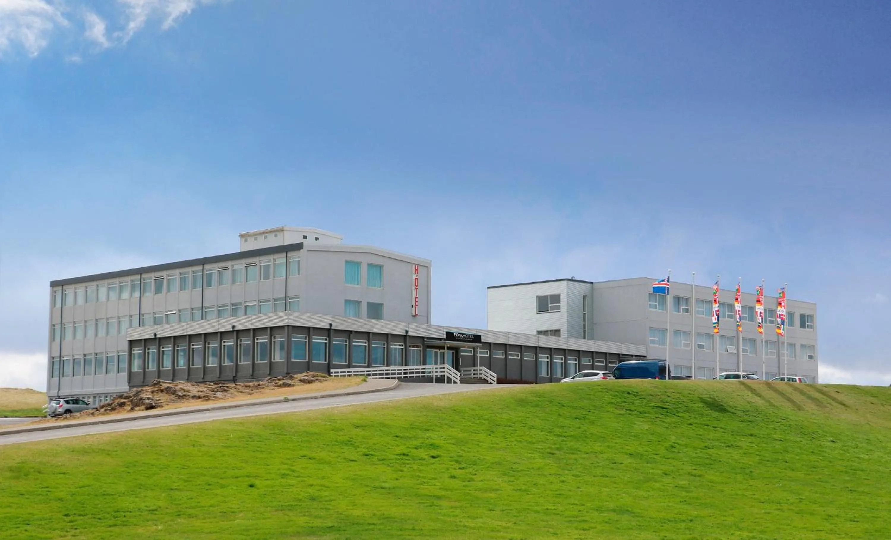 Facade/entrance in Fosshotel Stykkisholmur