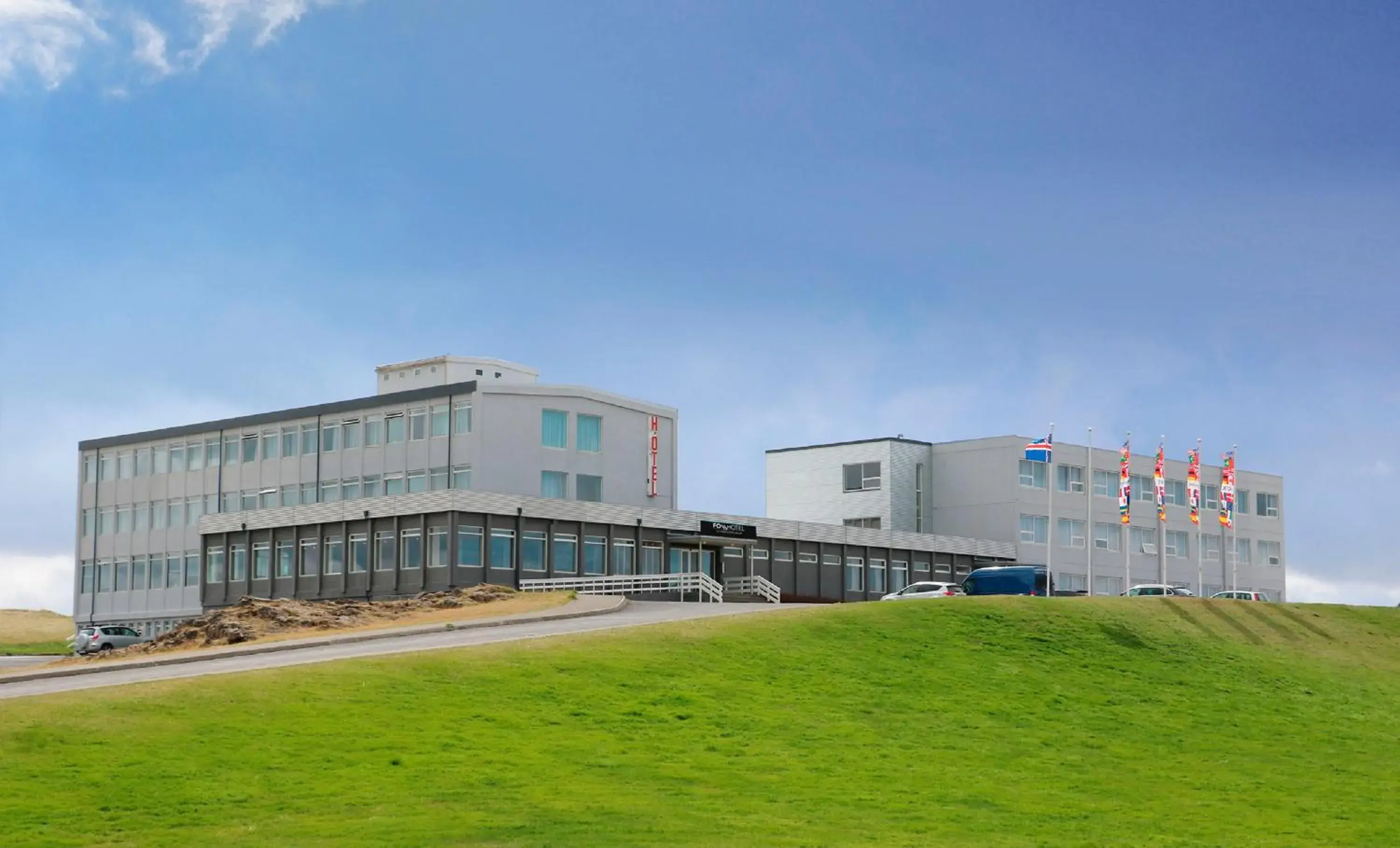 Facade/entrance in Fosshotel Stykkisholmur Facade/entrance in Fosshotel Stykkisholmur