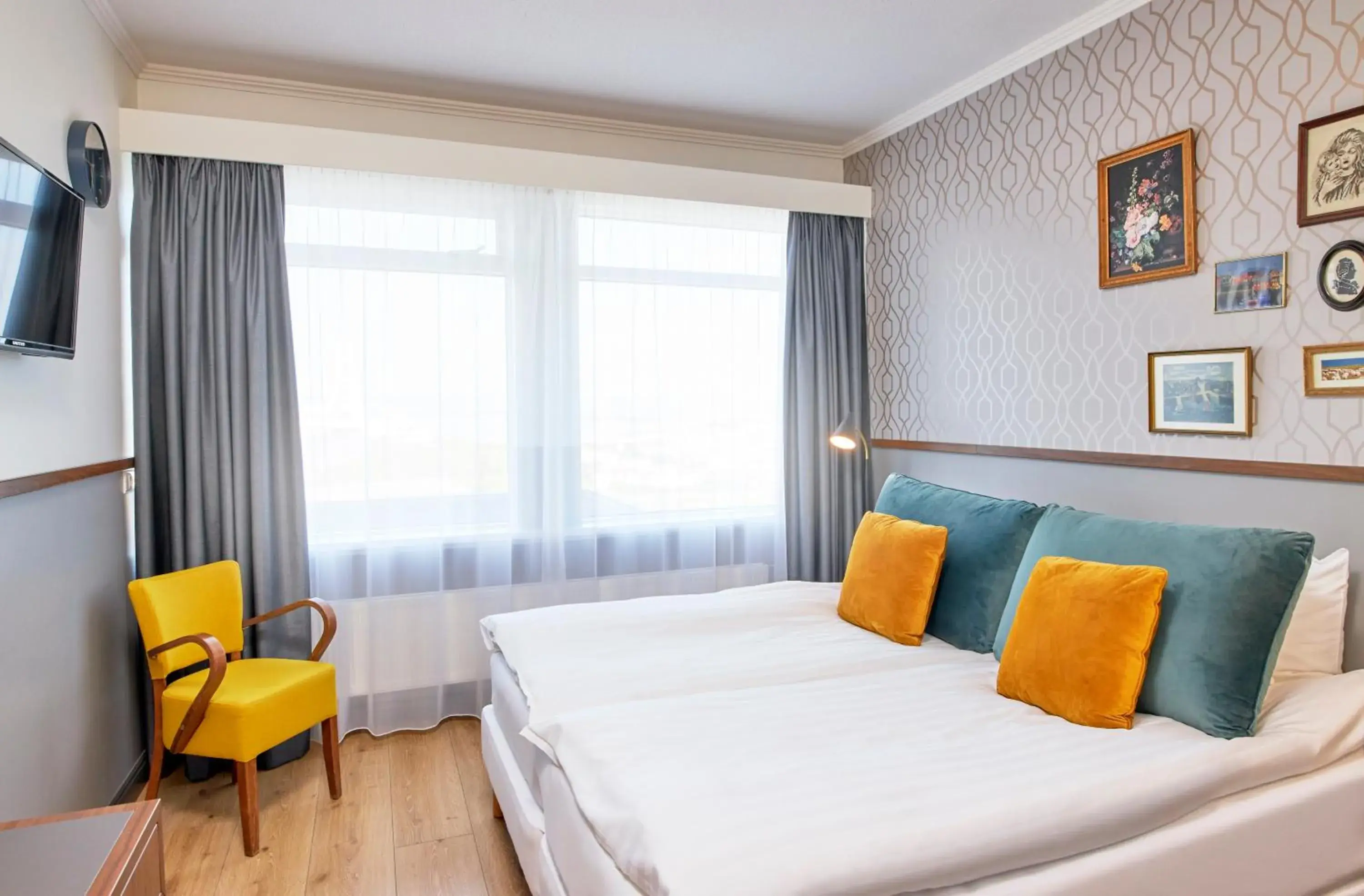 Bedroom, Bed in Fosshotel Stykkisholmur Bedroom, Bed in Fosshotel Stykkisholmur