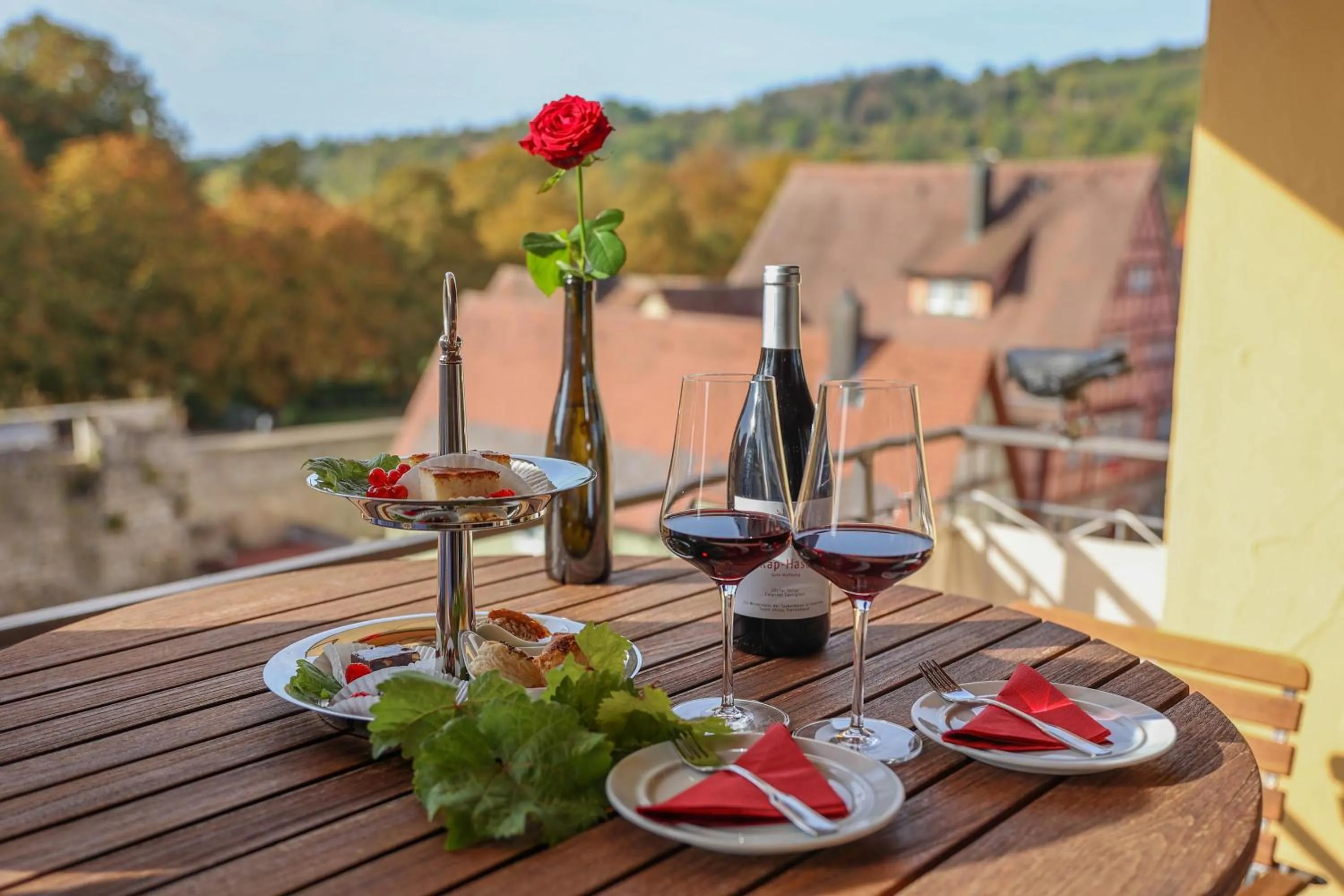 Balcony/Terrace in Laurentius Boutique-Hotel & Restaurant