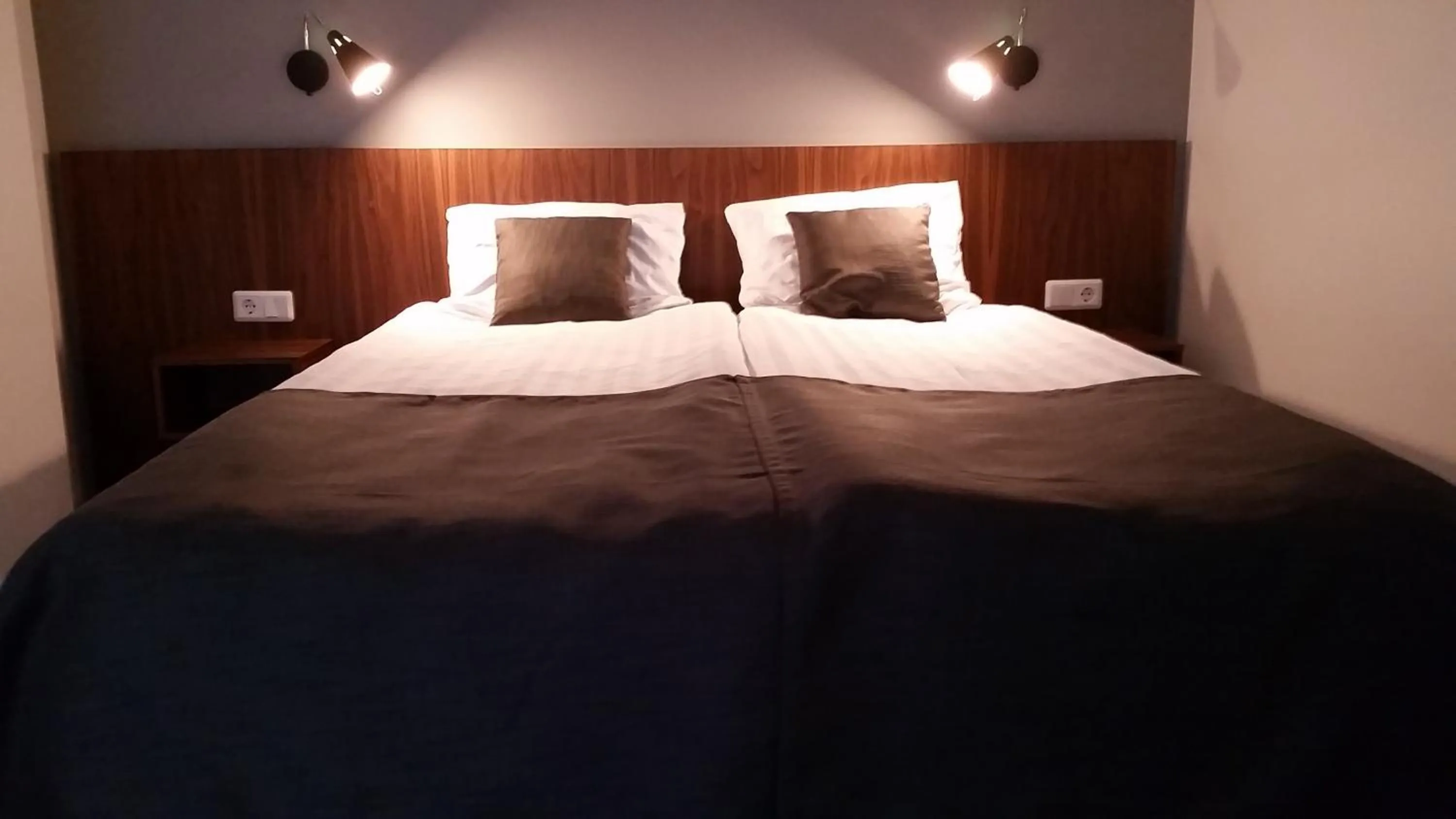 Bed in Hótel Valaskjálf