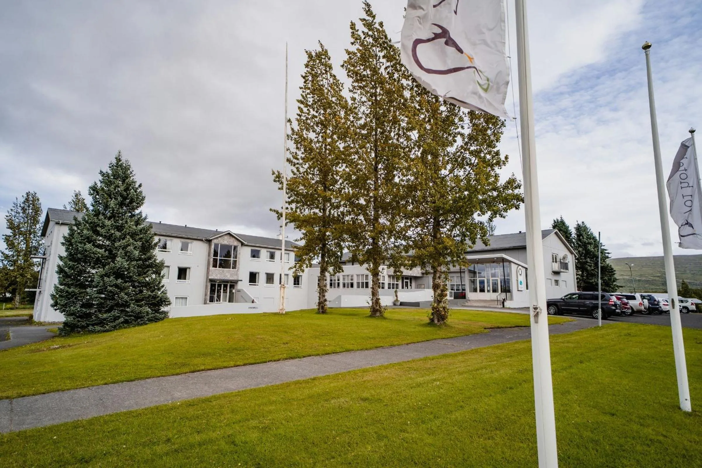 Facade/entrance in Hótel Valaskjálf