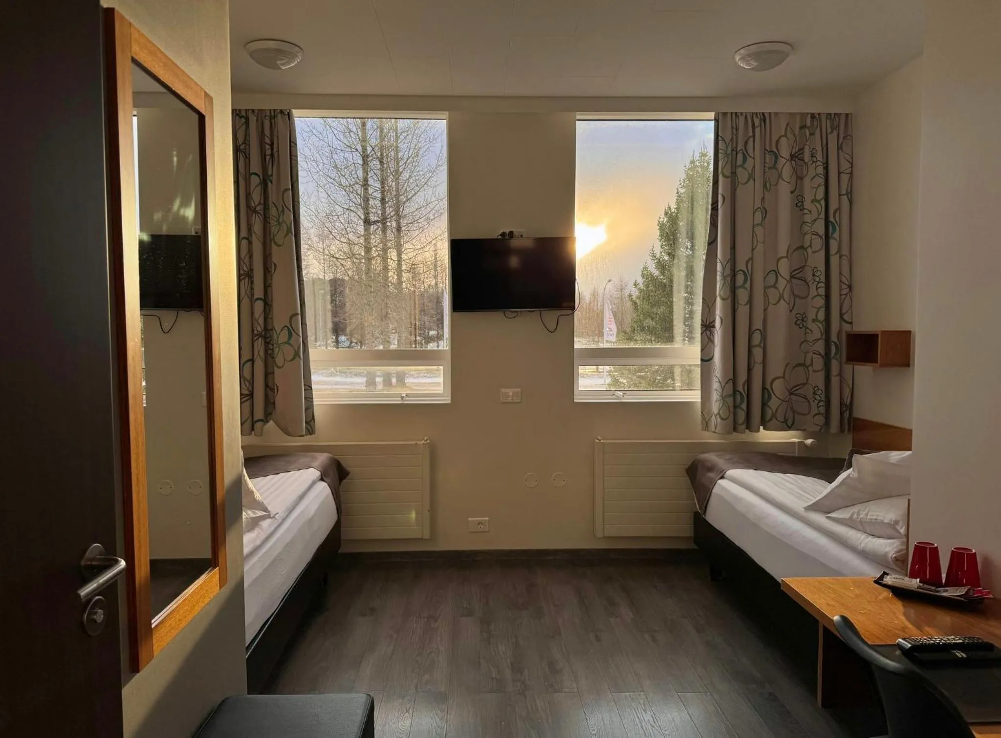 Bedroom, Bed in Hótel Valaskjálf