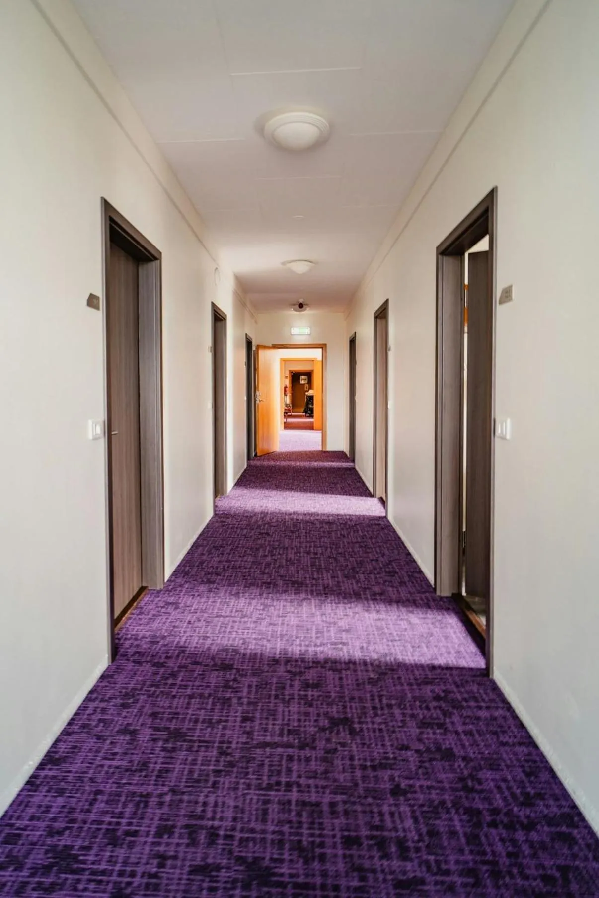 Decorative detail, Bed in Hótel Valaskjálf