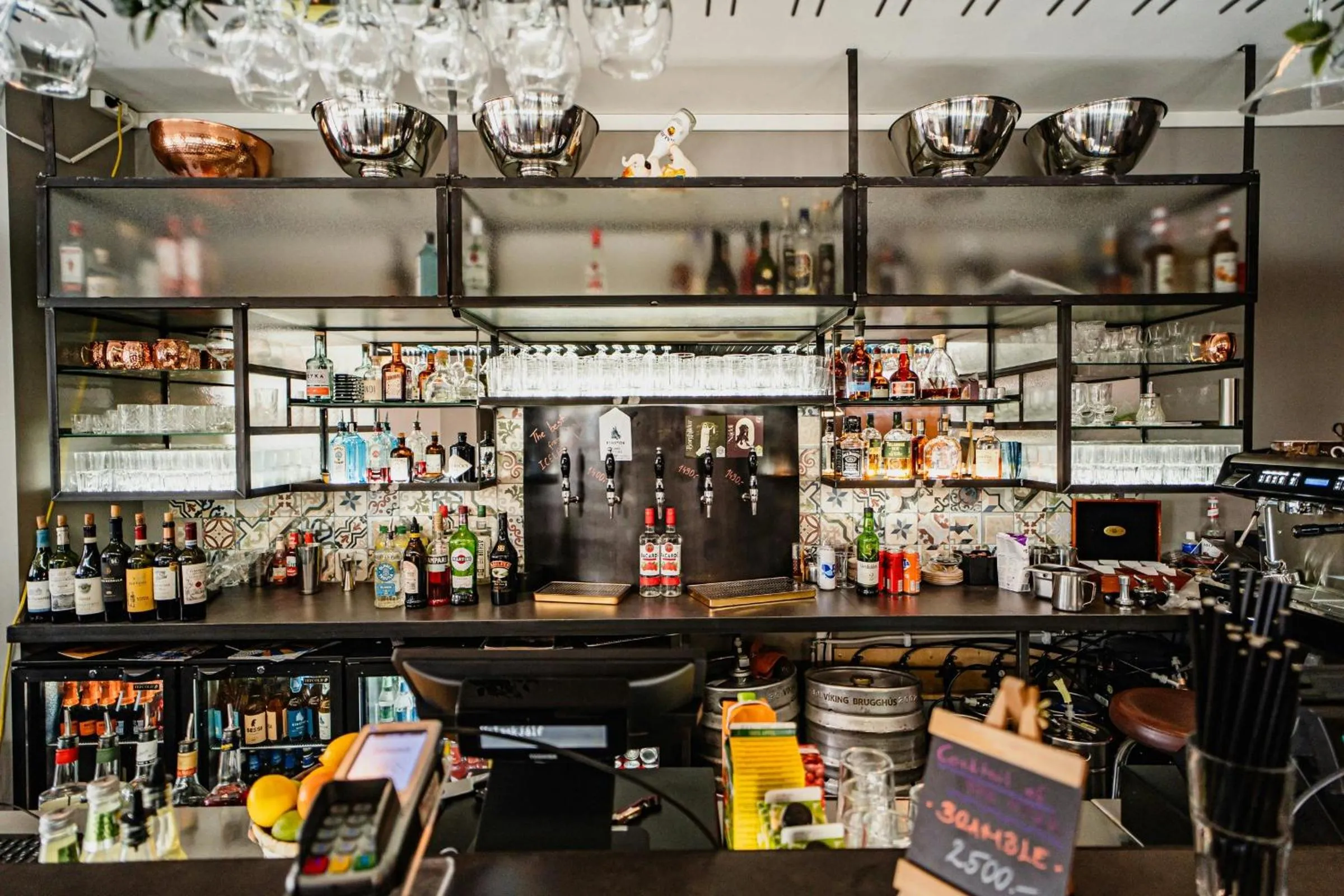 Lounge or bar in Hótel Valaskjálf