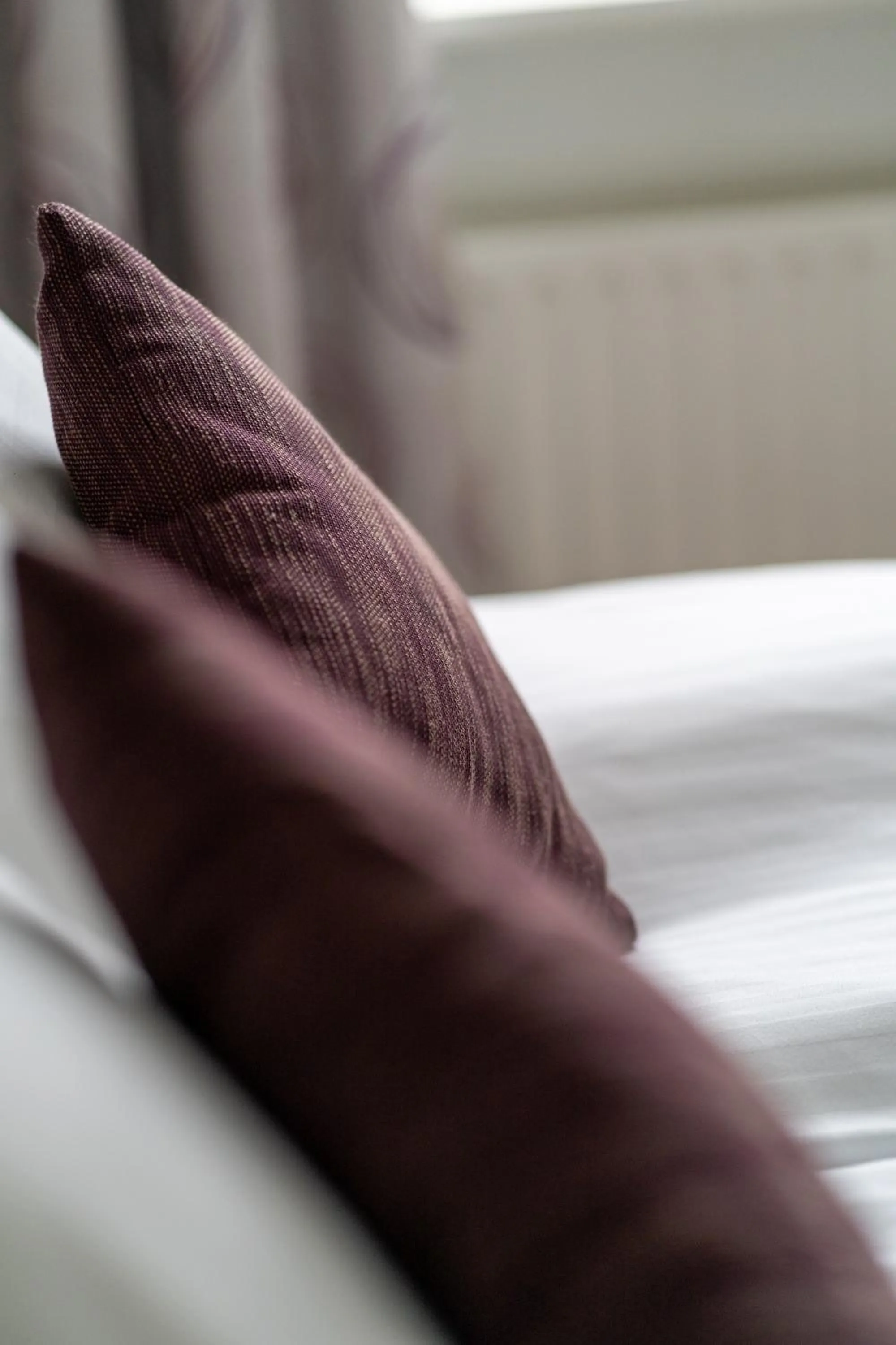 Bed in Hótel Valaskjálf