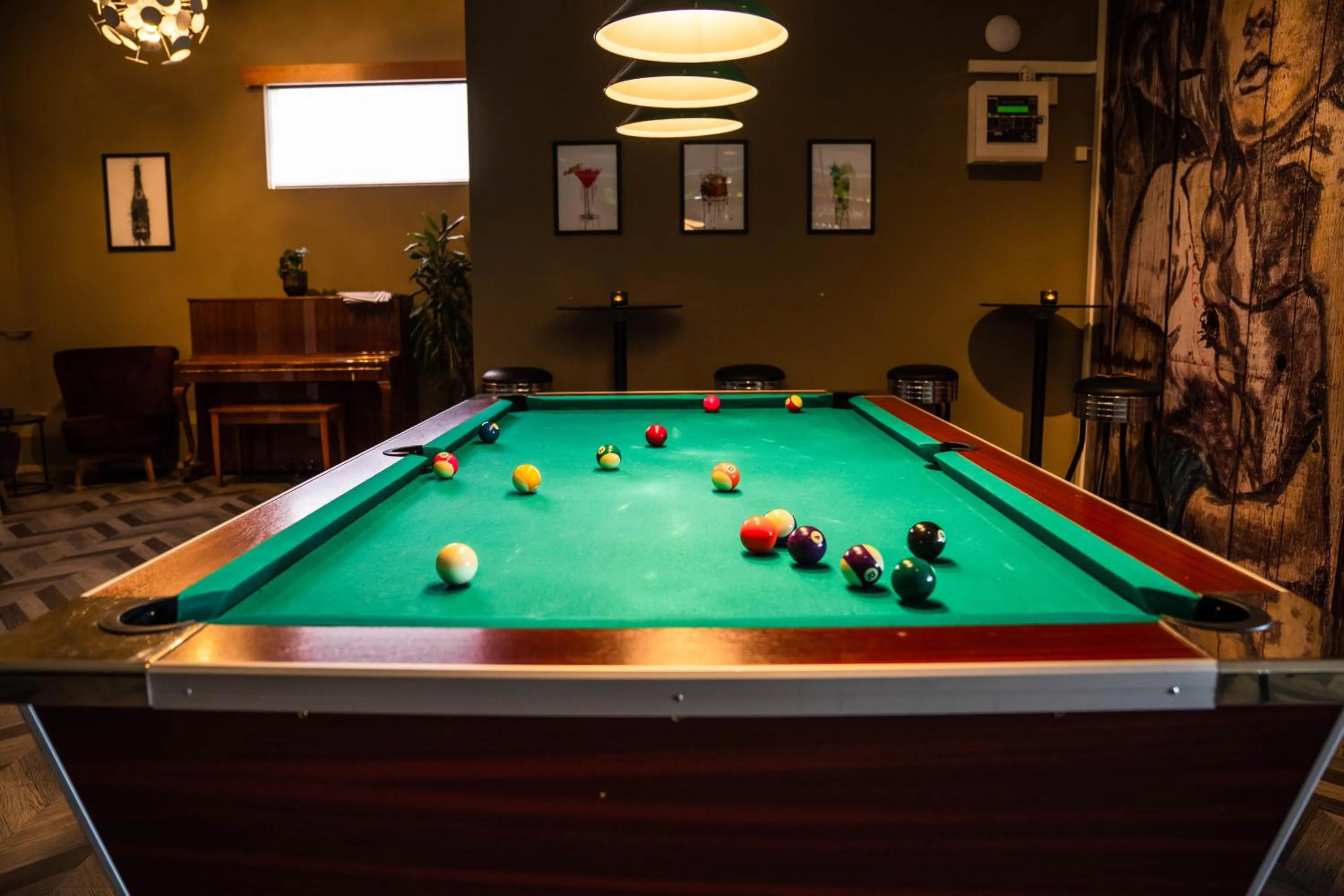 Billiard in Hótel Valaskjálf