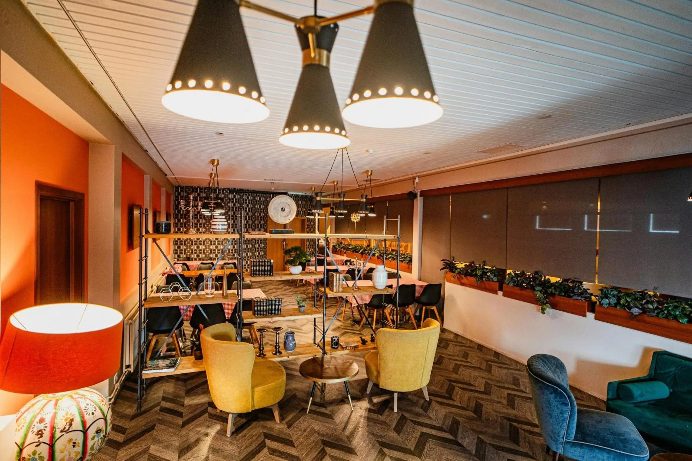 Lounge or bar in Hótel Valaskjálf