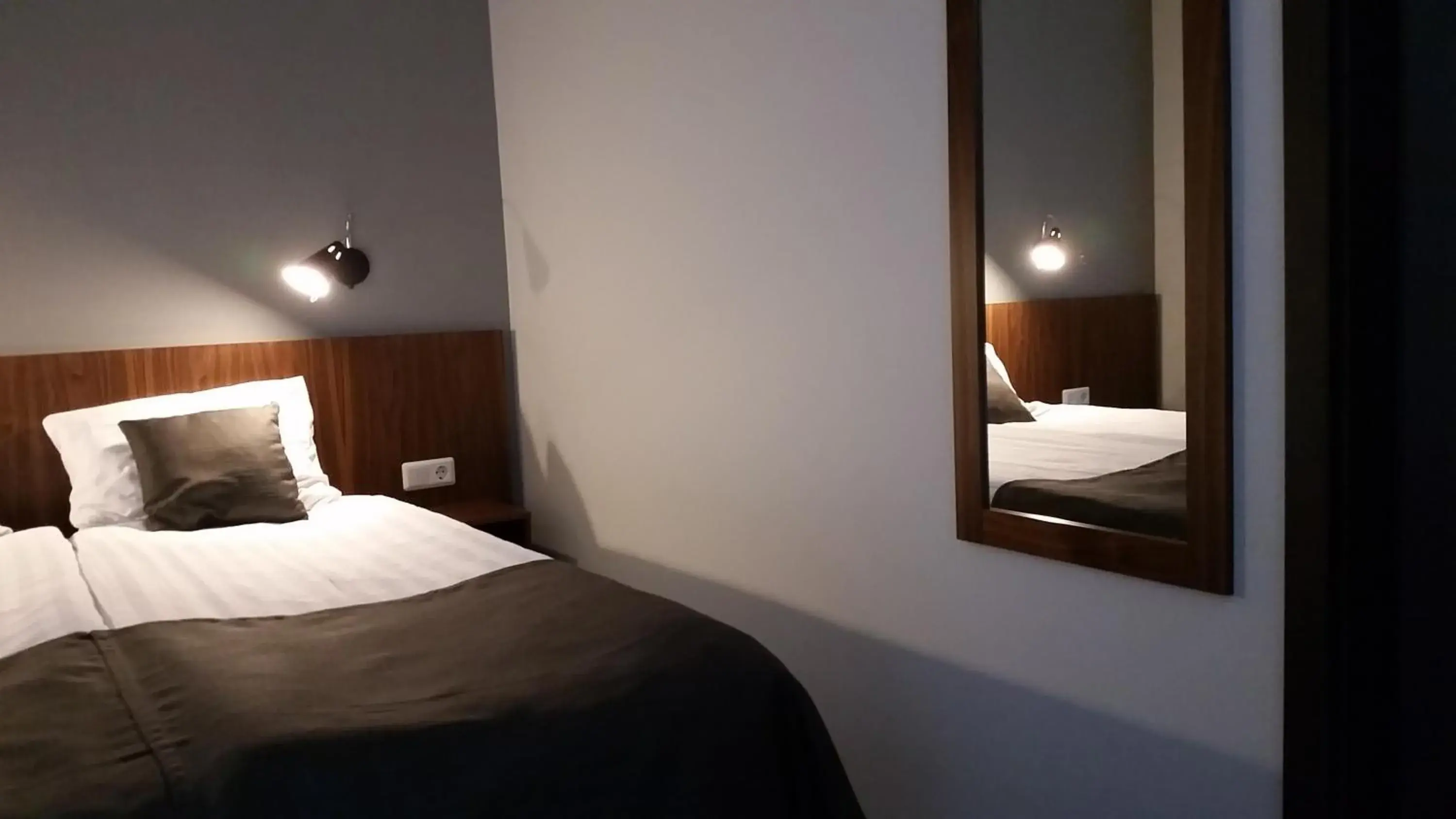 Decorative detail, Bed in Hótel Valaskjálf Decorative detail, Bed in Hótel Valaskjálf