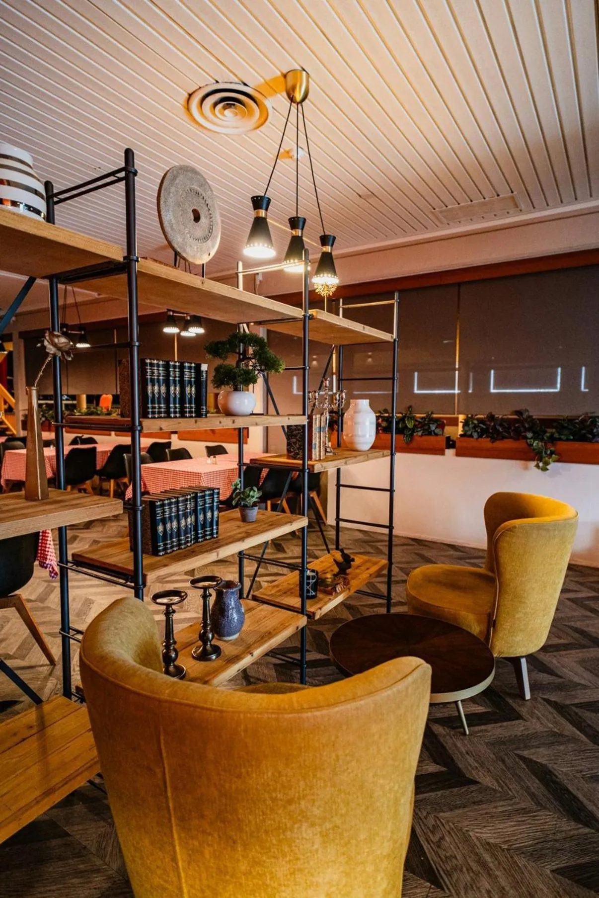 Lounge or bar in Hótel Valaskjálf