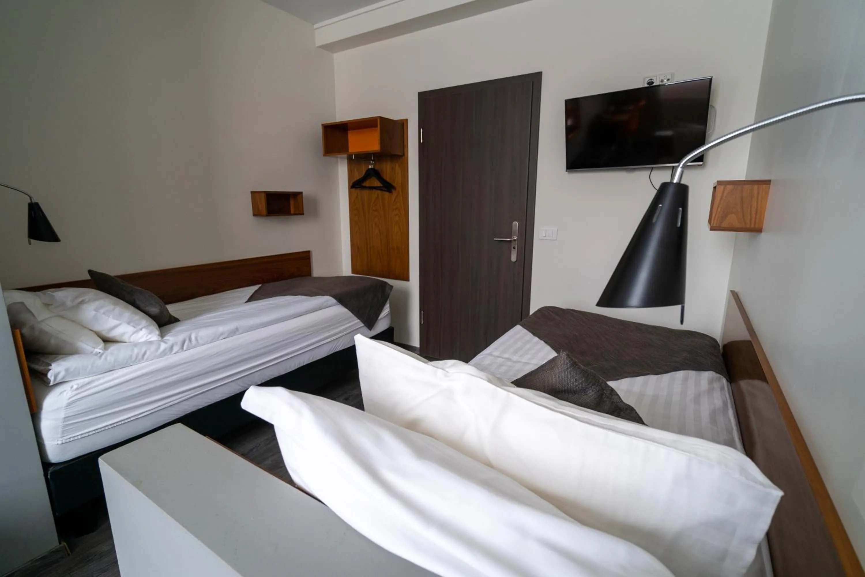 Bed in Hótel Valaskjálf