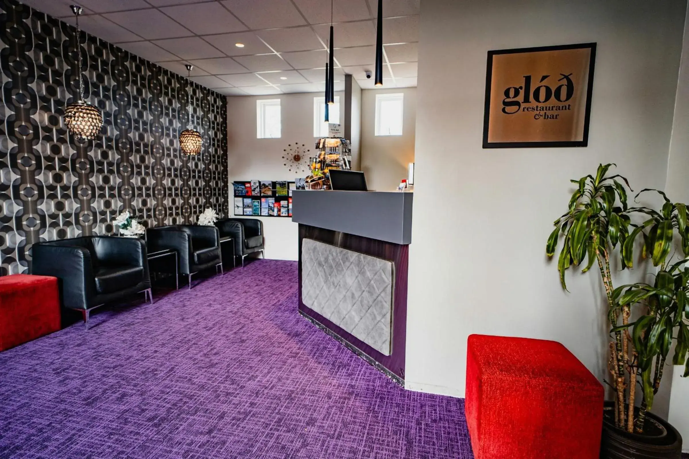 Lobby or reception in Hótel Valaskjálf Lobby or reception in Hótel Valaskjálf