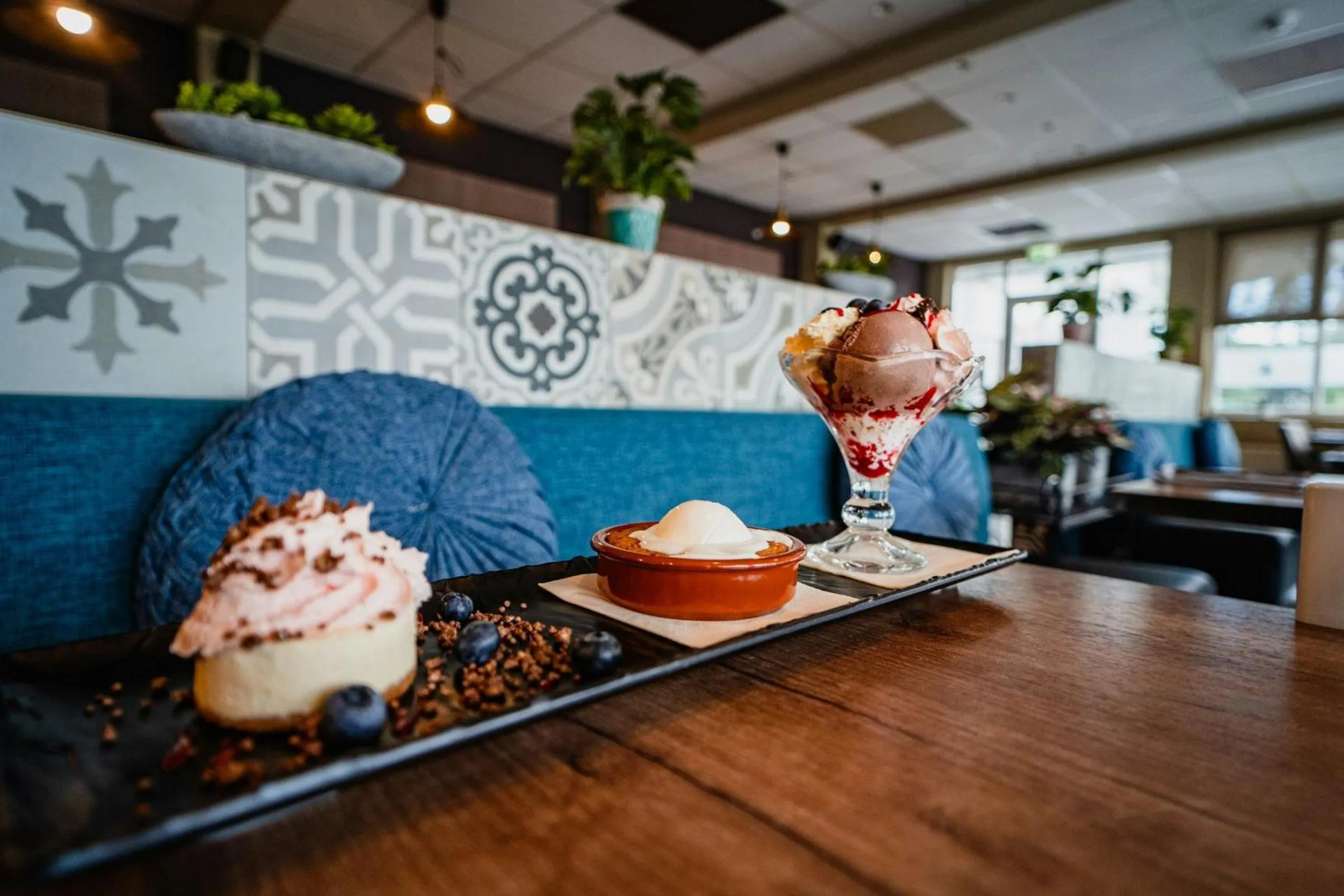 Restaurant/places to eat in Hótel Valaskjálf