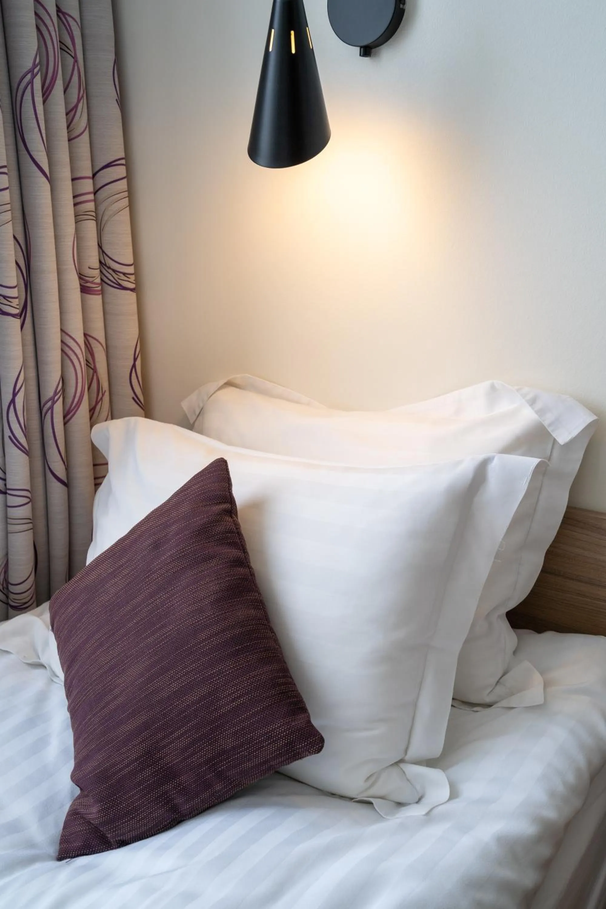 Bed in Hótel Valaskjálf