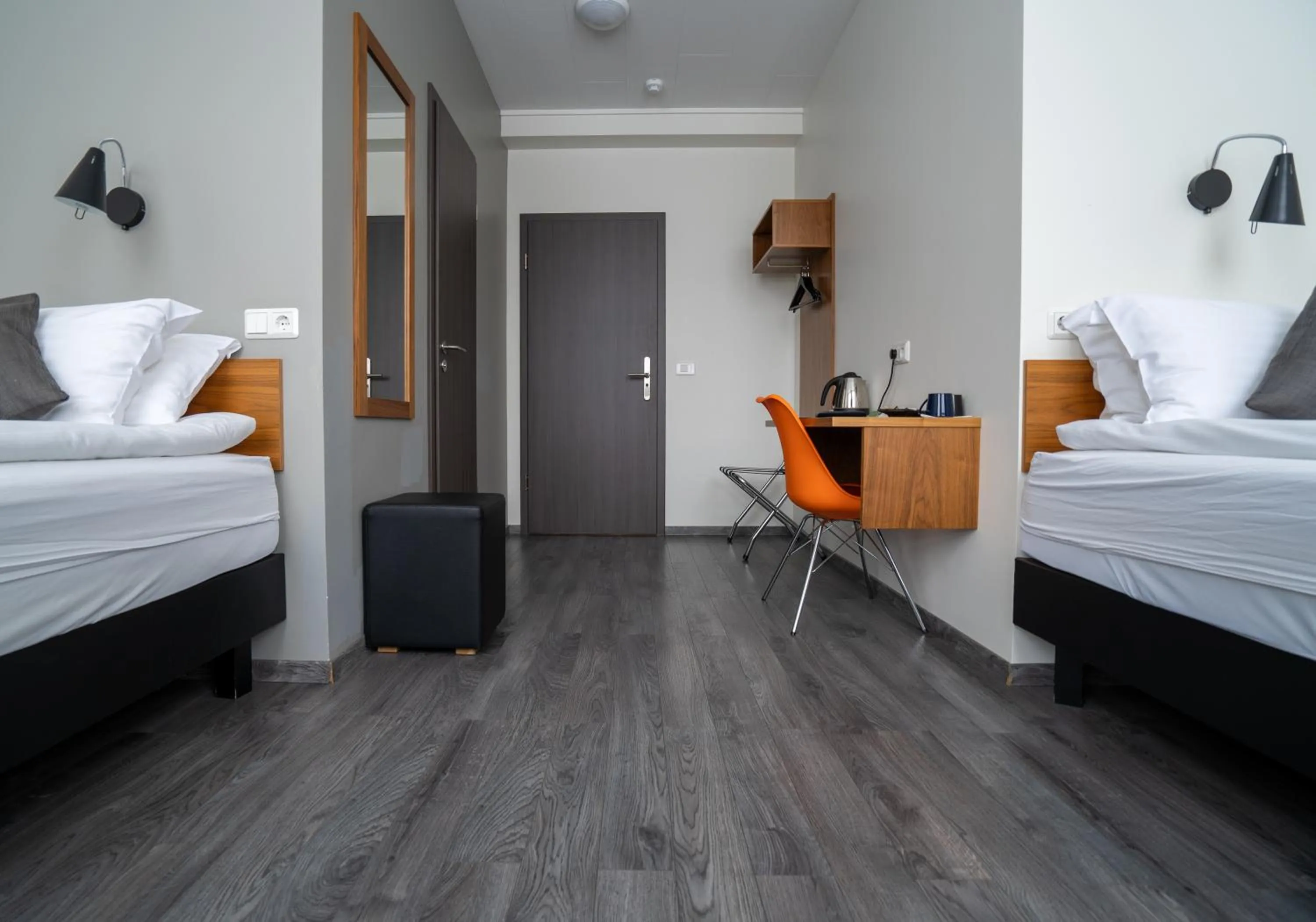 Bed in Hótel Valaskjálf