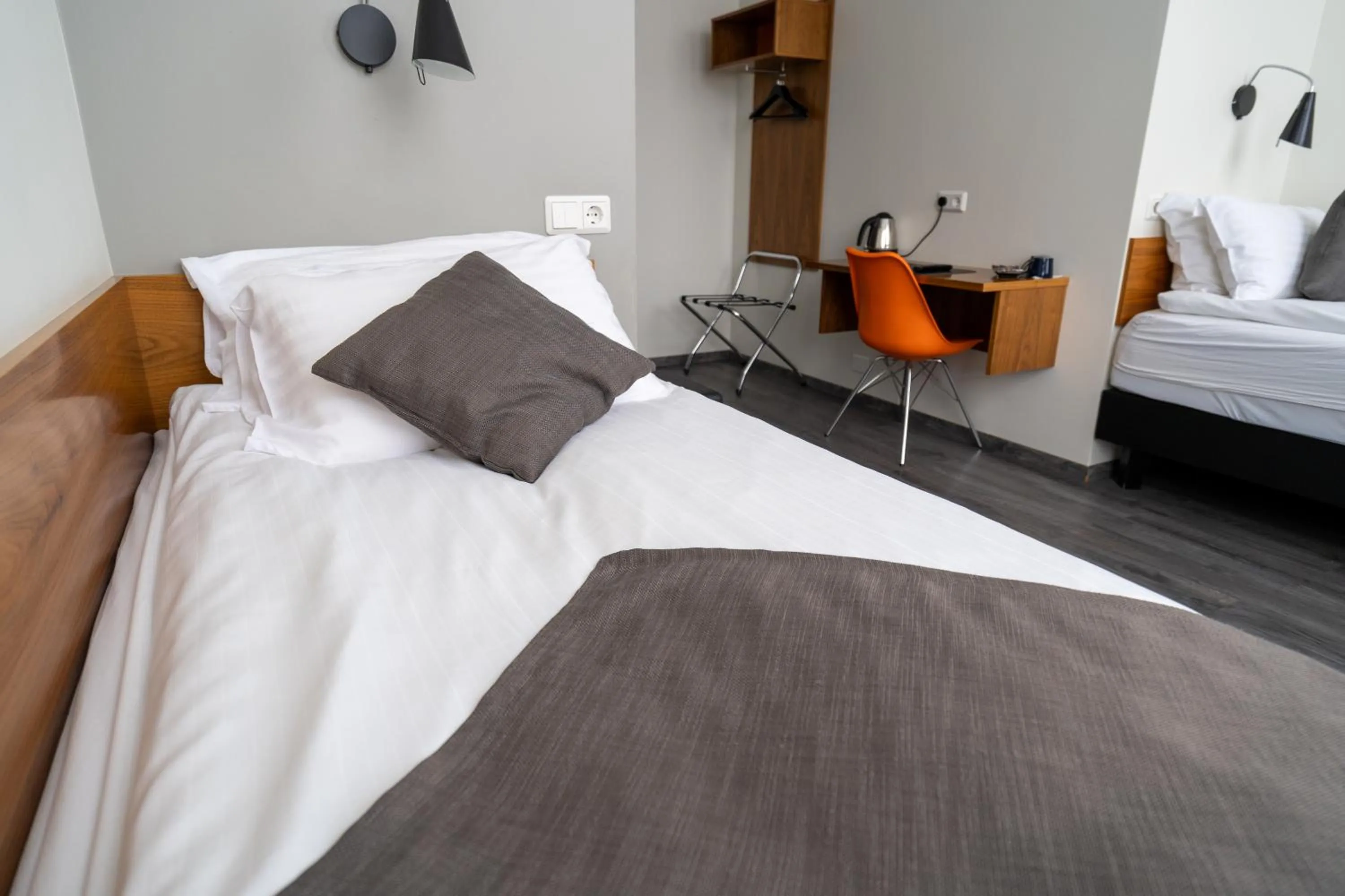 Bed in Hótel Valaskjálf