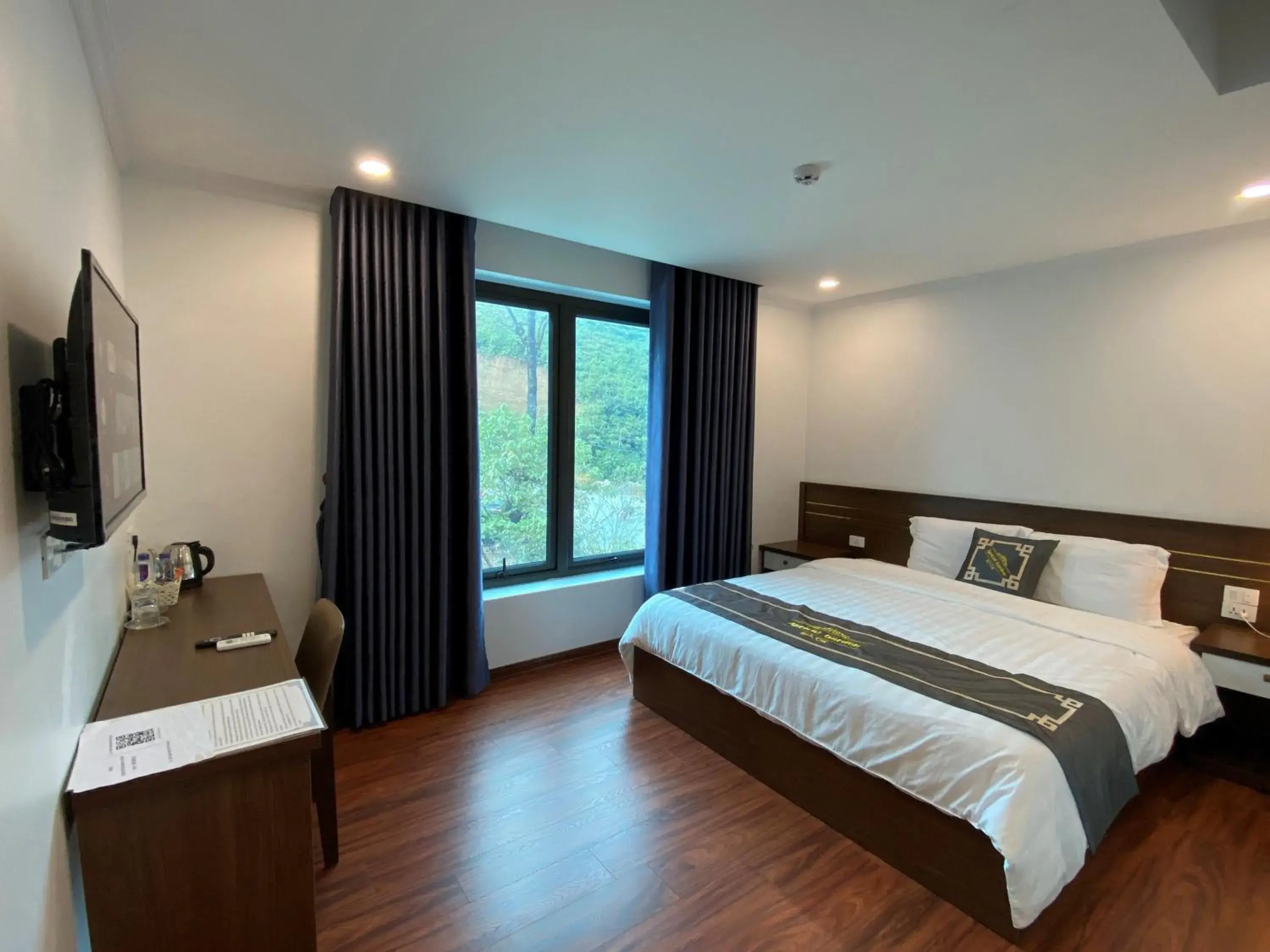 View (from property/room), Bed in Apricot Garden Hotel Sapa View (from property/room), Bed in Apricot Garden Hotel Sapa