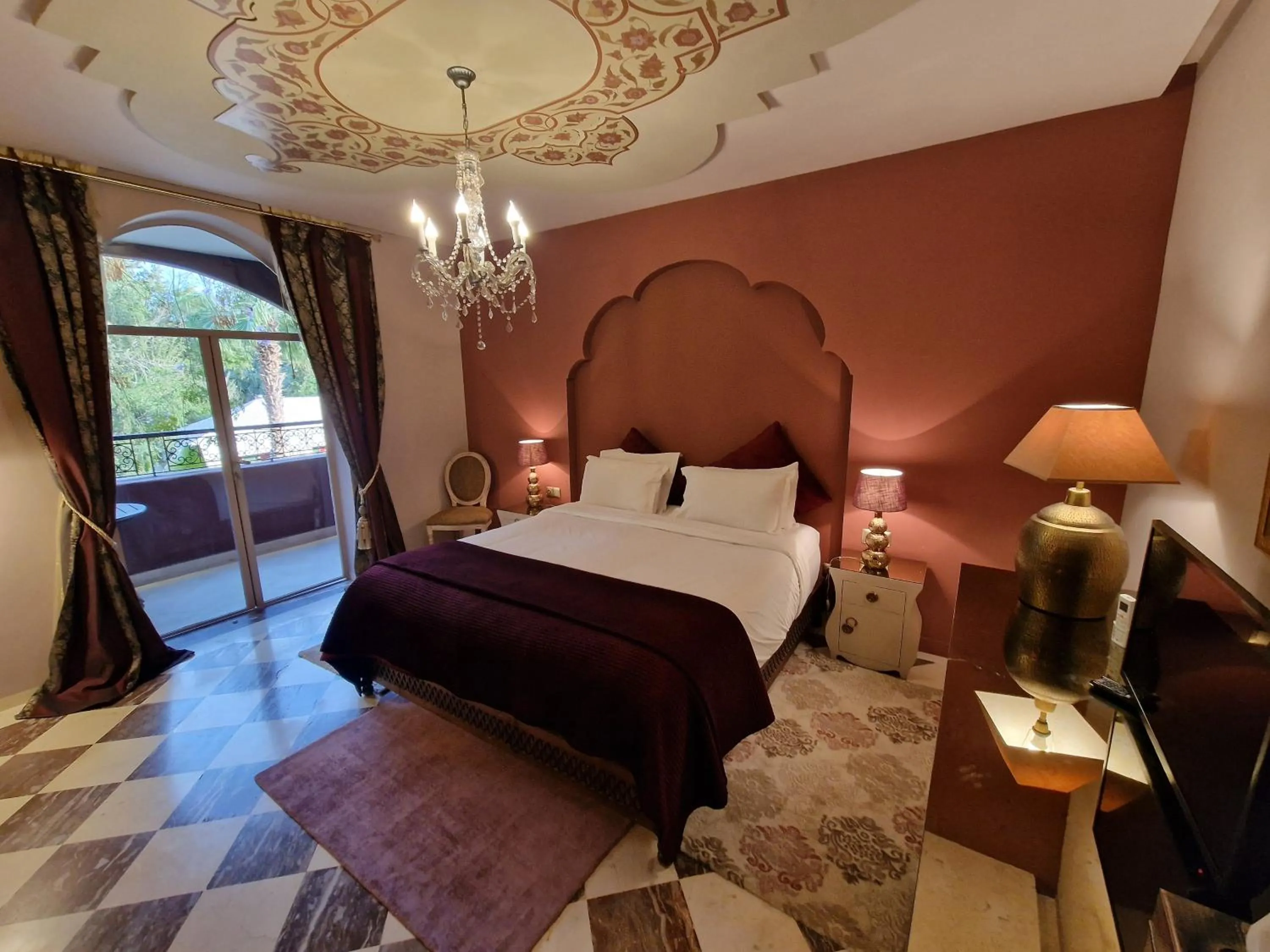 Bedroom, Bed in Palace Africa - Marrakech Palmeraie