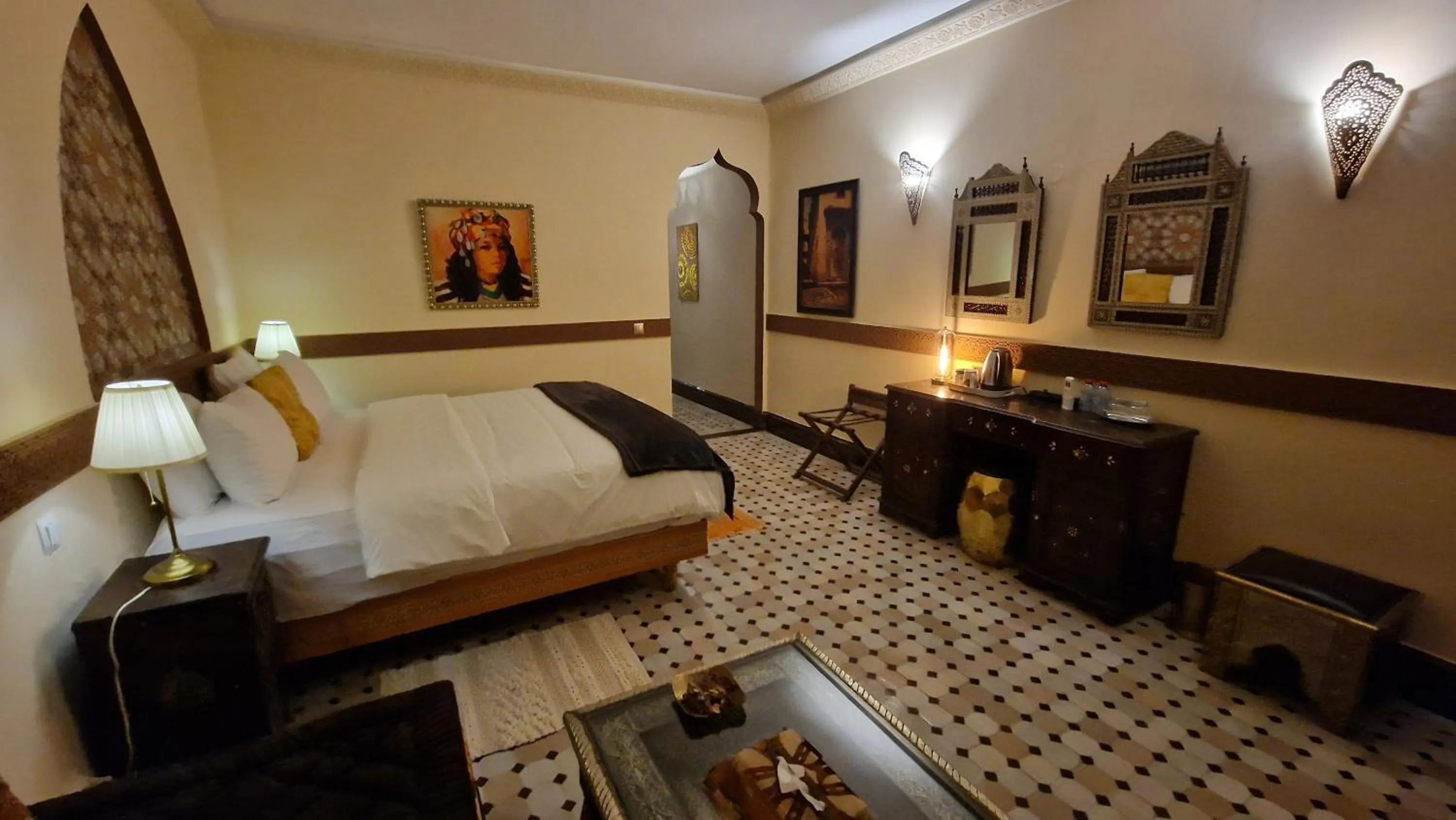 Bedroom, Bed in Palace Africa - Marrakech Palmeraie