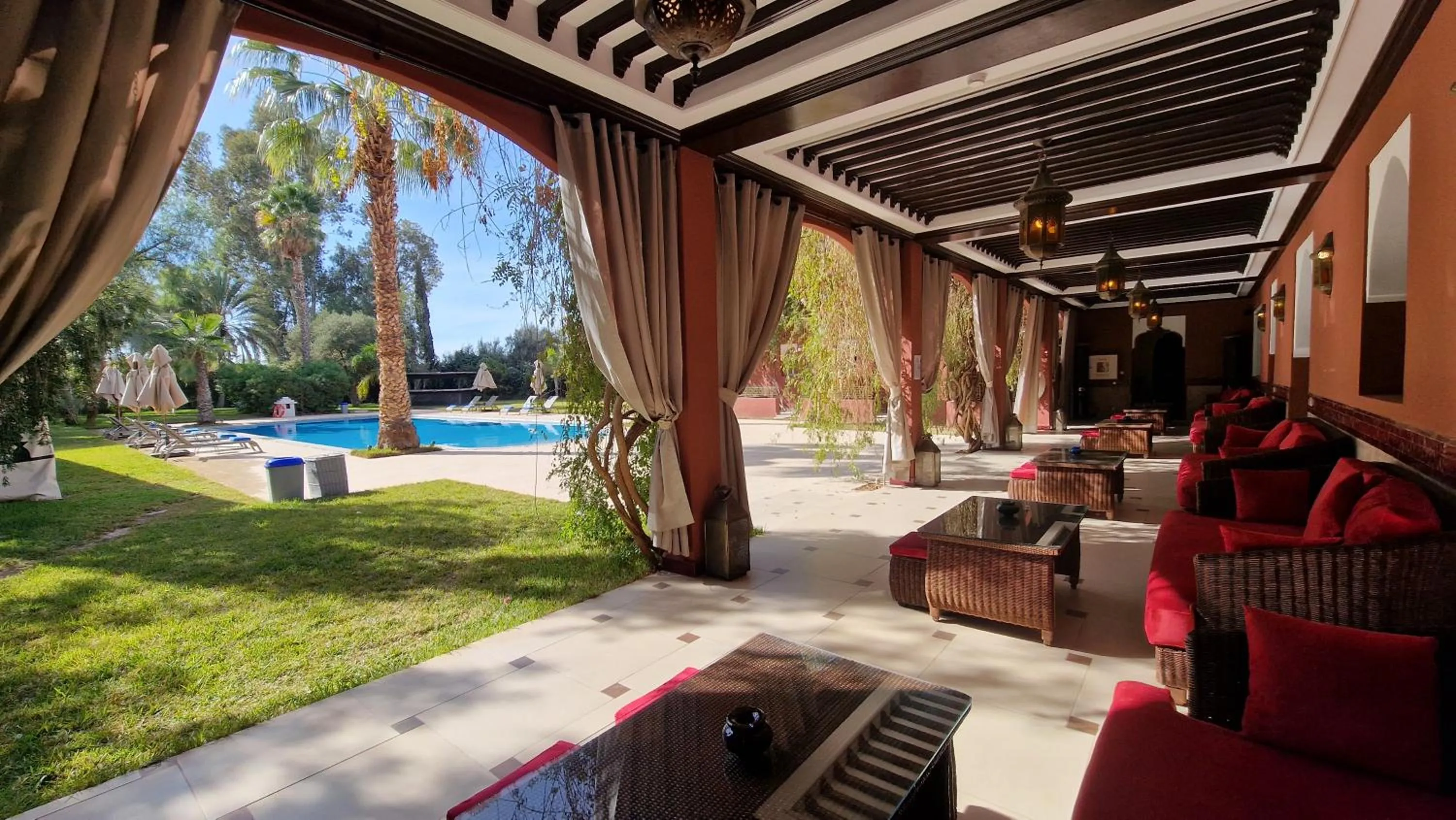 Patio in Palace Africa - Marrakech Palmeraie