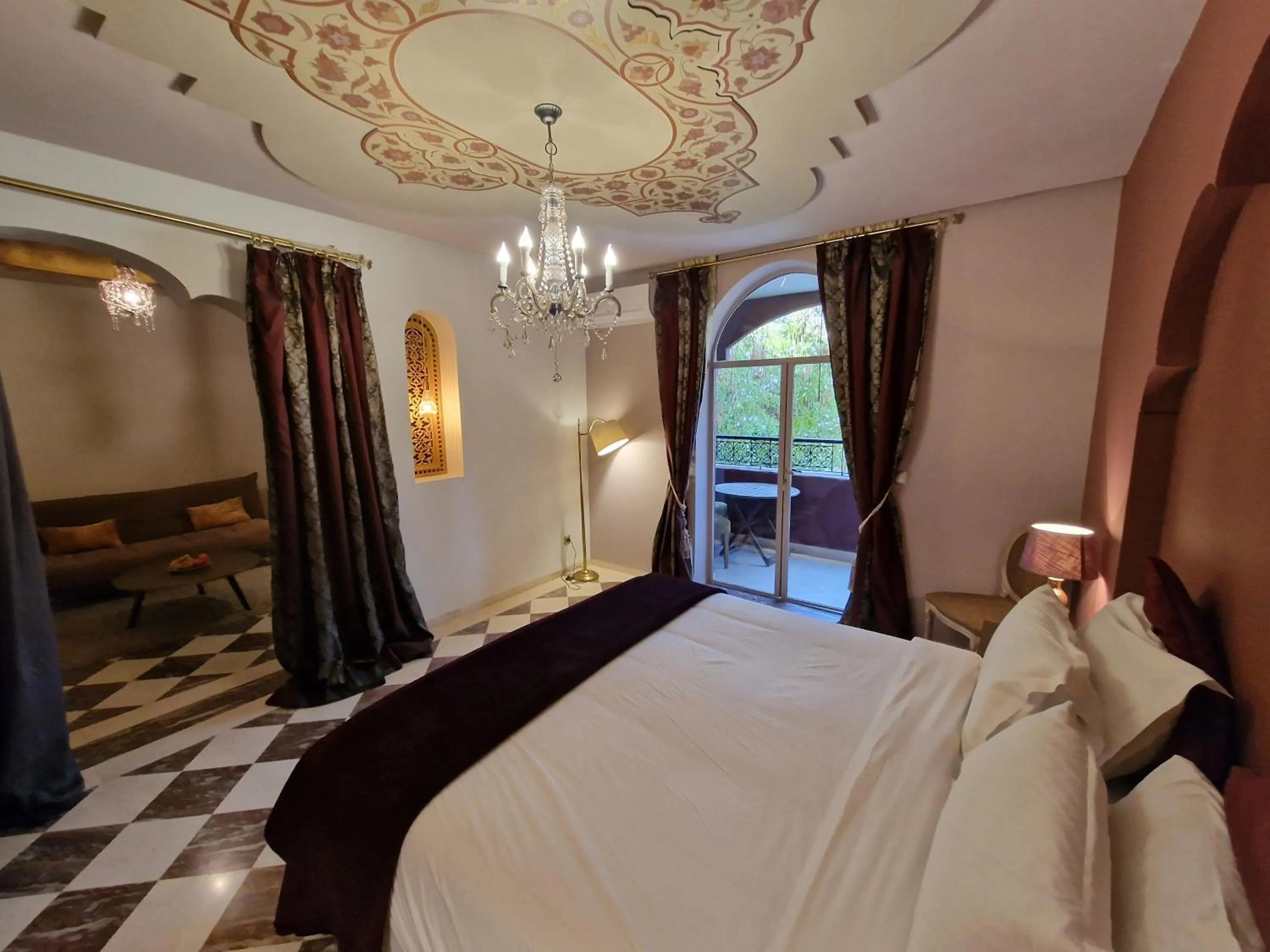 Bedroom, Bed in Palace Africa - Marrakech Palmeraie