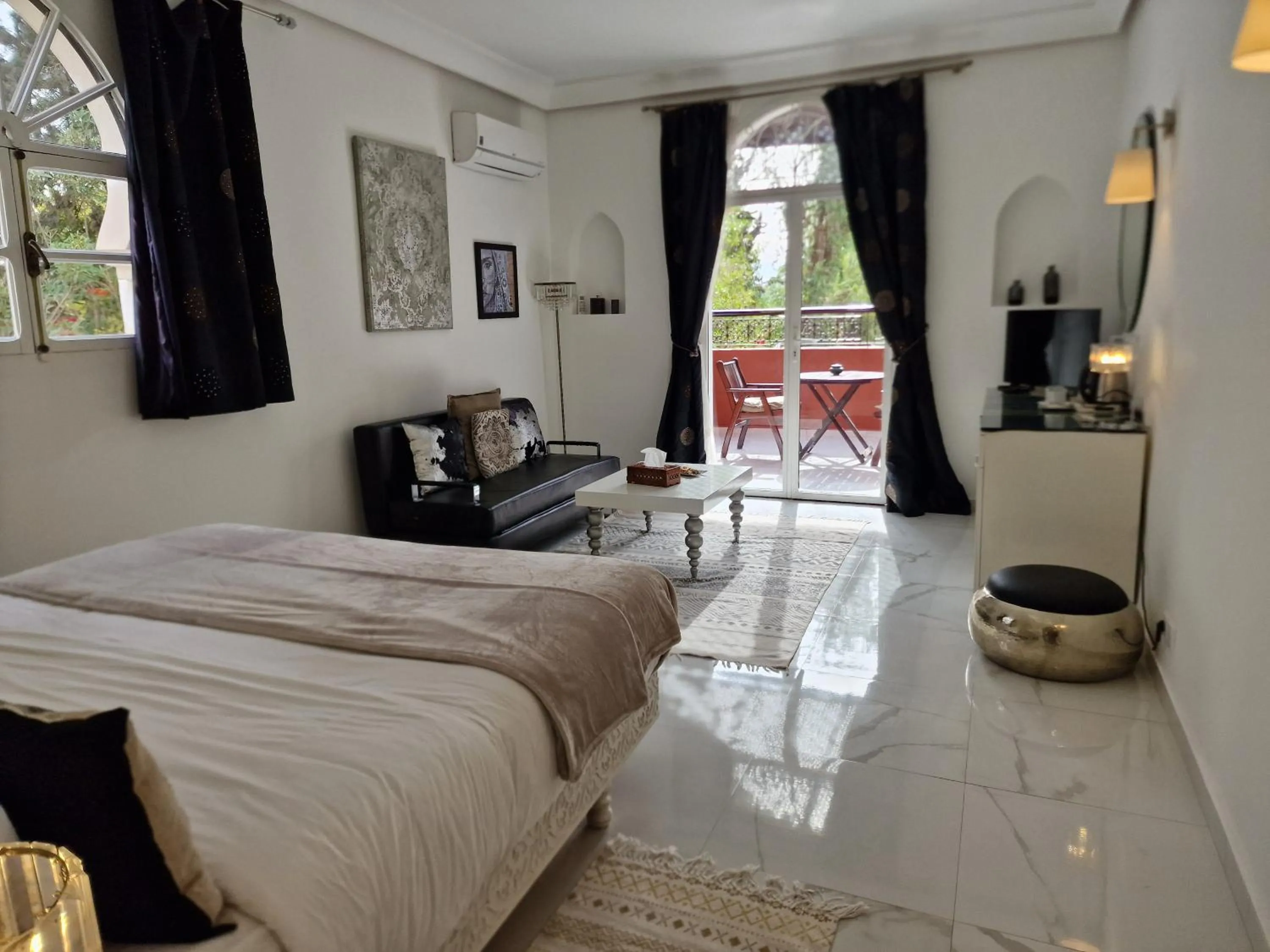 Bedroom, Bed in Palace Africa - Marrakech Palmeraie