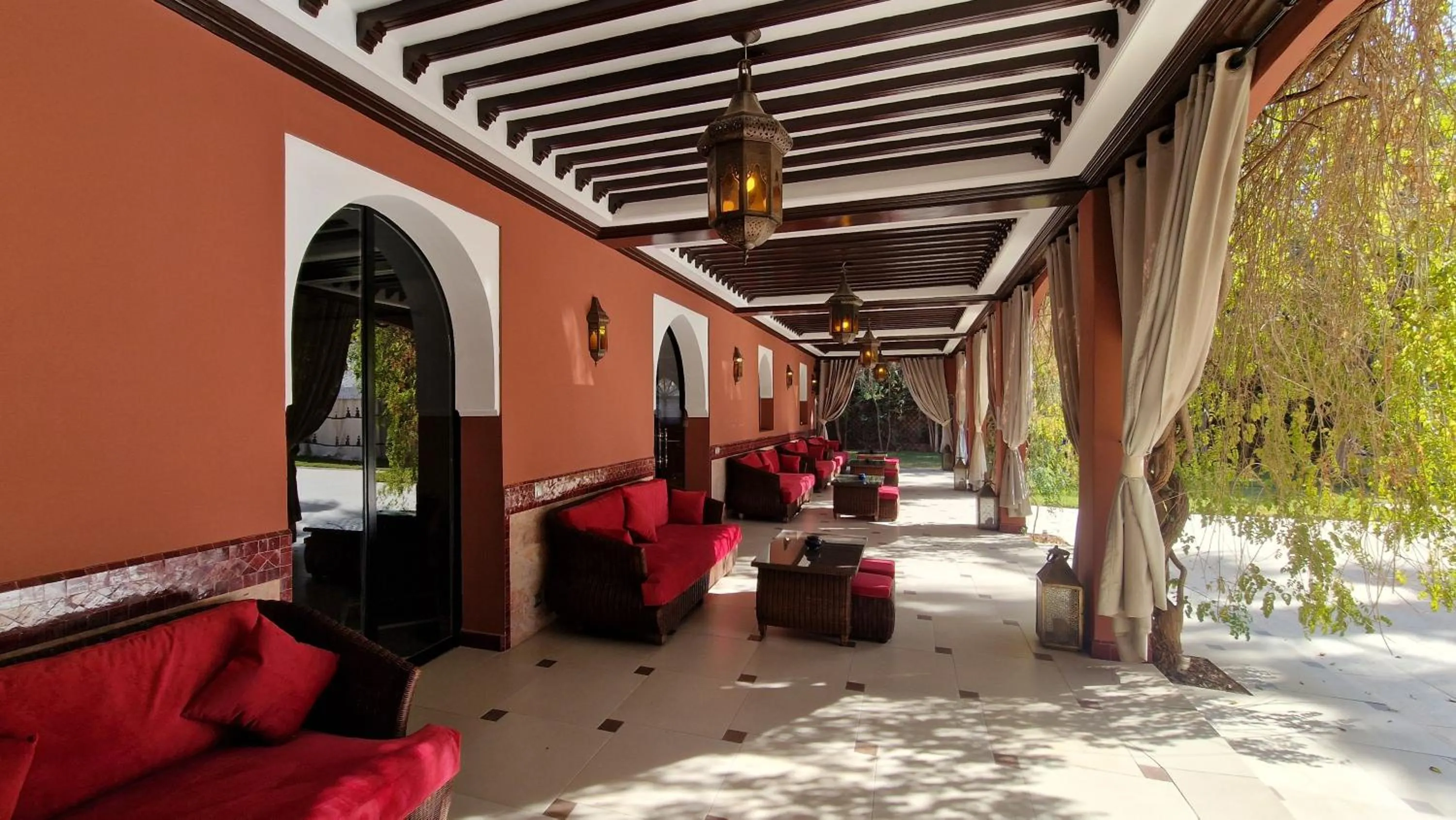Patio in Palace Africa - Marrakech Palmeraie