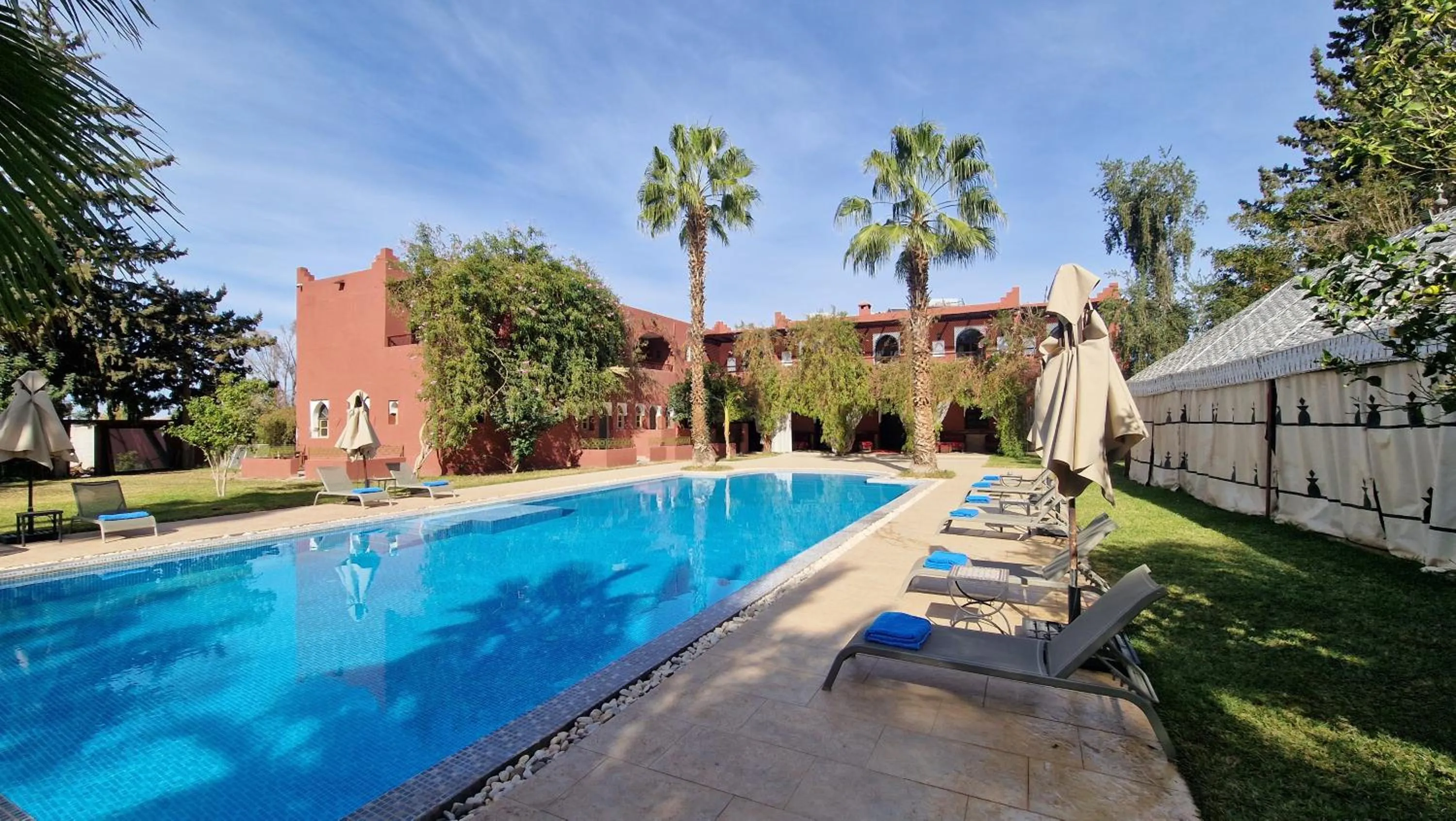Pool view in Palace Africa - Marrakech Palmeraie