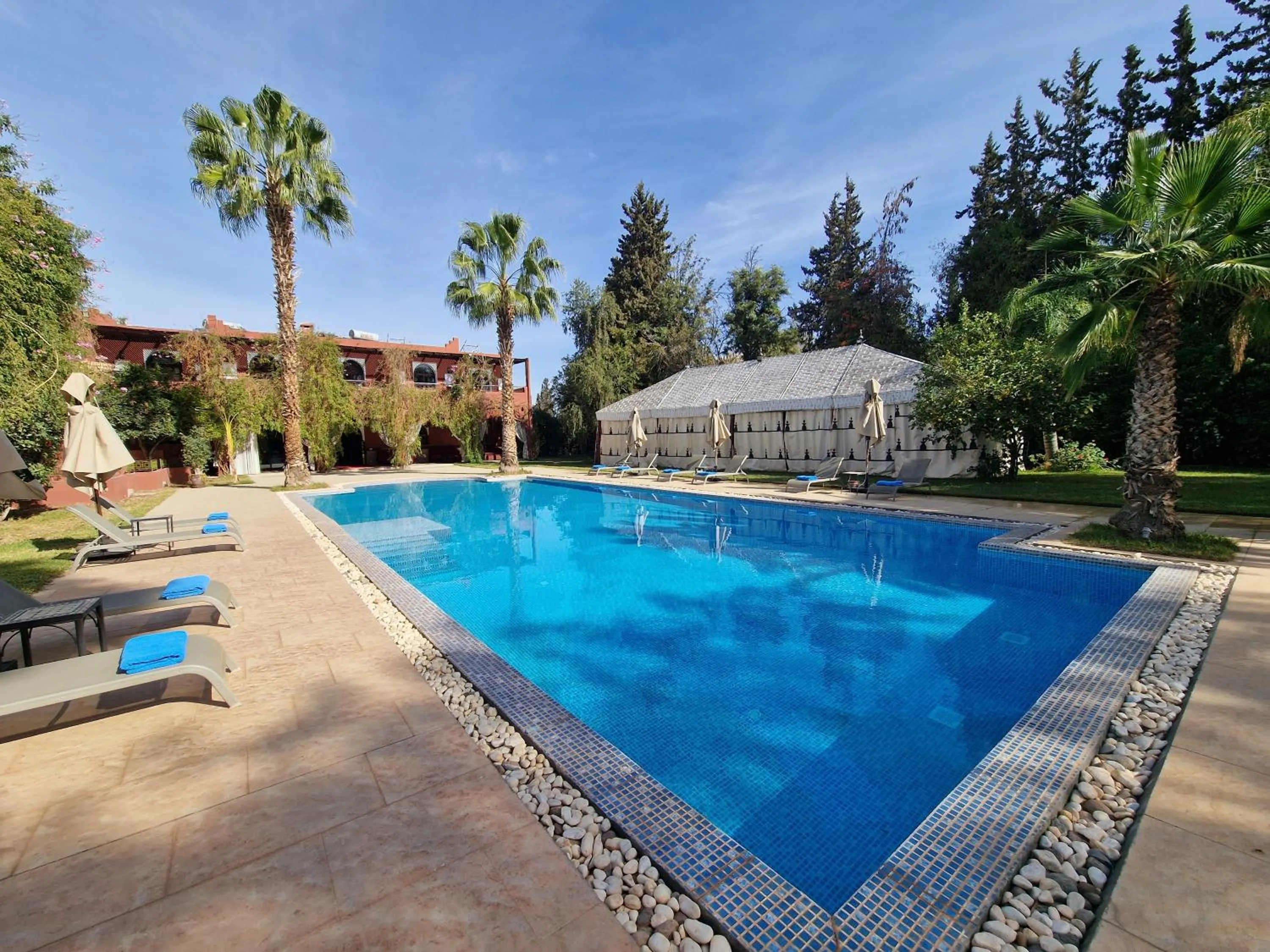 Swimming pool in Palace Africa - Marrakech Palmeraie