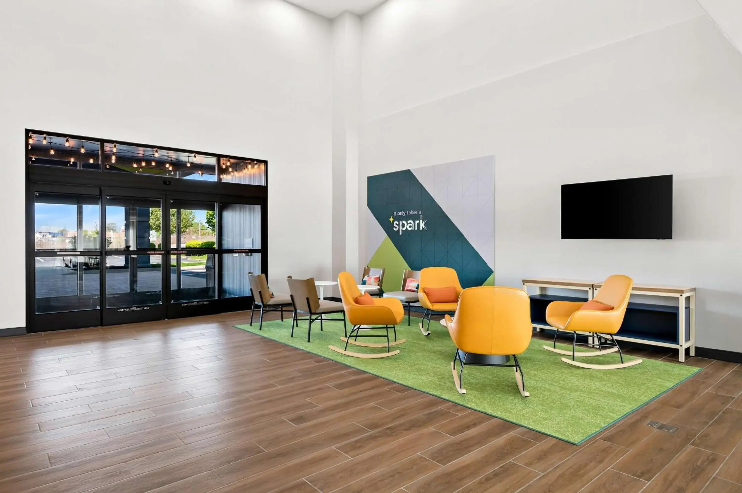 Lobby or reception in Spark by Hilton Lancaster Dutch Country Lobby or reception in Spark by Hilton Lancaster Dutch Country