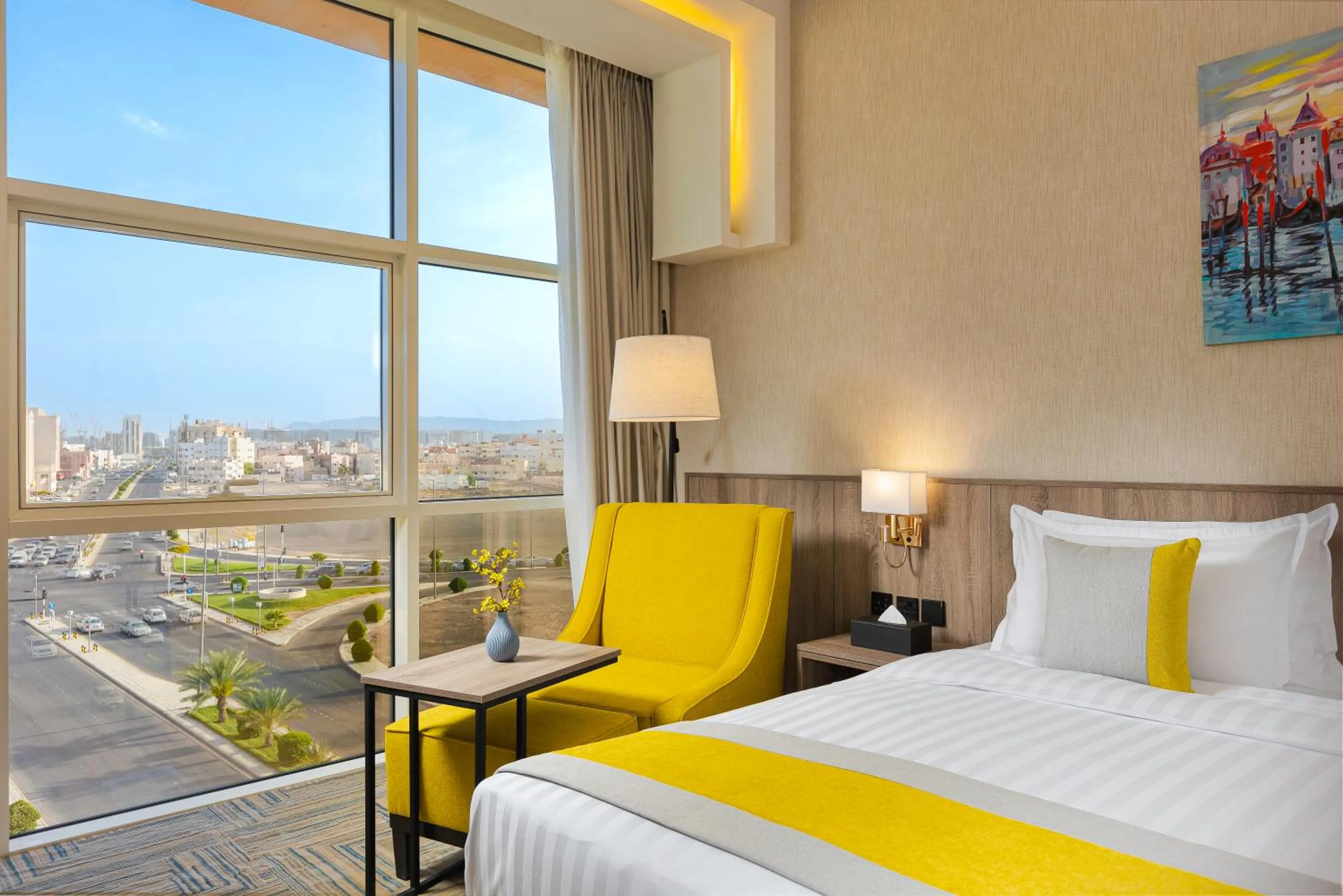 Bed in The Seasons Hotel