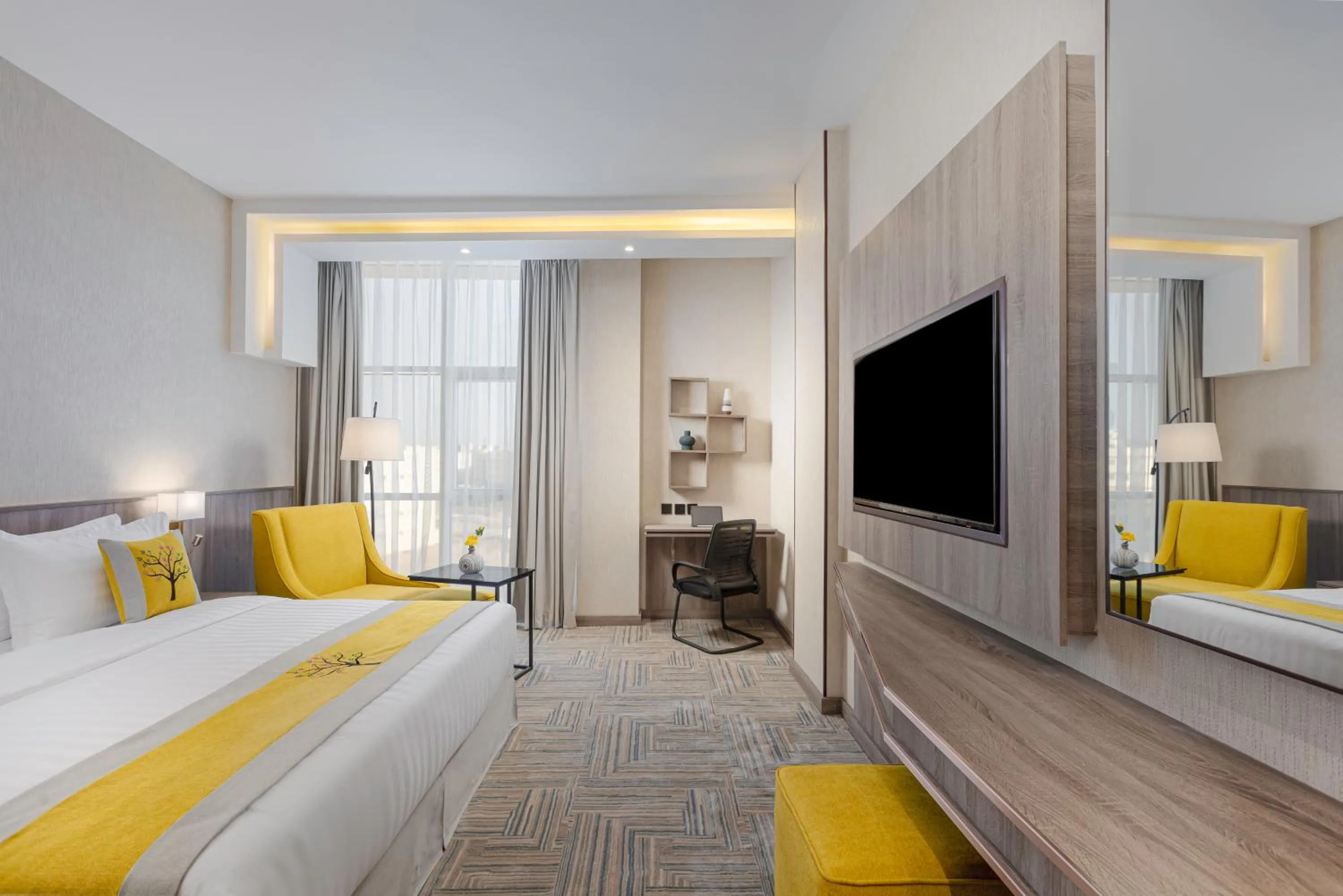 Bed in The Seasons Hotel