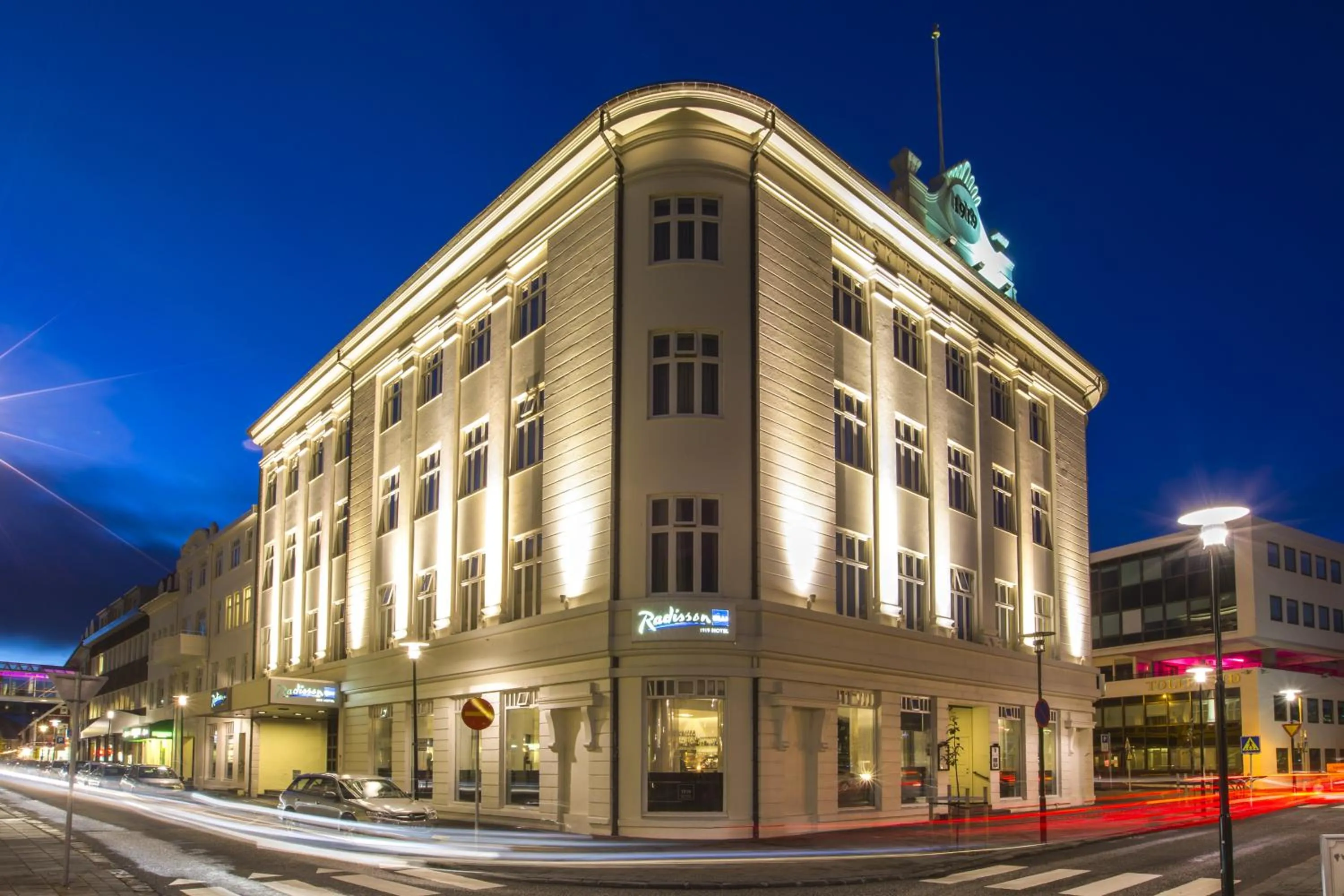 Property building in Radisson Blu 1919 Hotel, Reykjavík