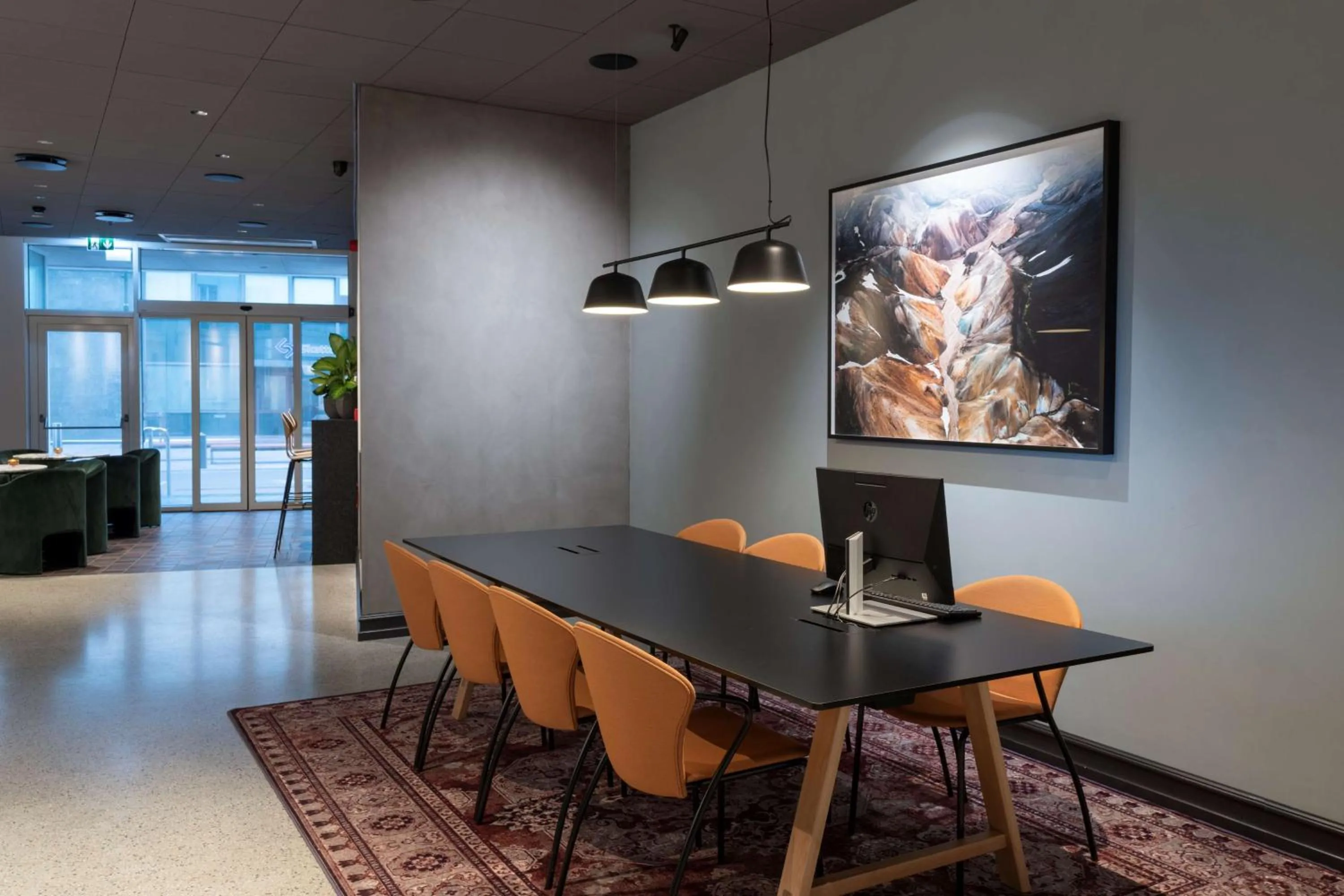 Lobby or reception in Radisson Blu 1919 Hotel, Reykjavík