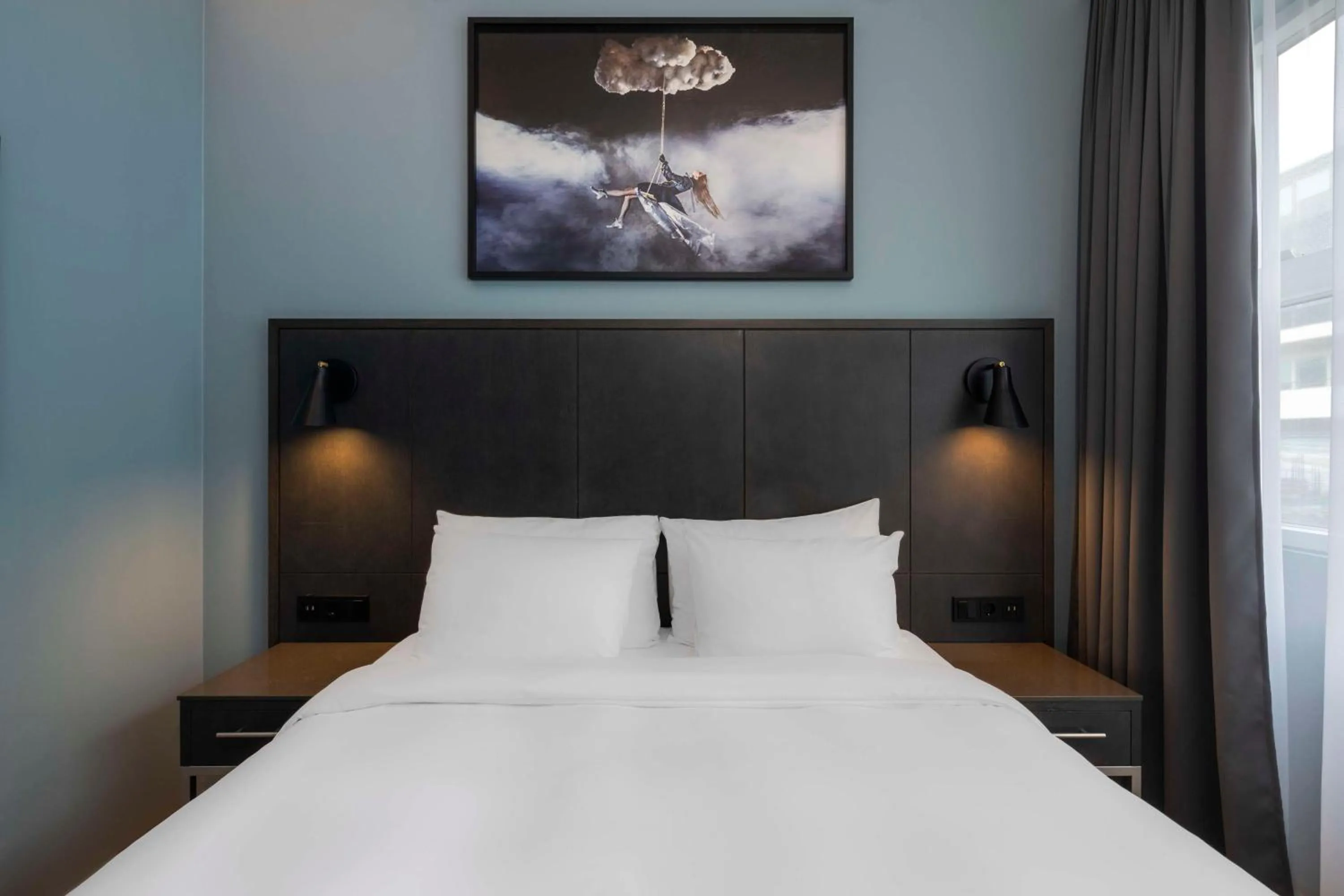 Bedroom, Bed in Radisson Blu 1919 Hotel, Reykjavík