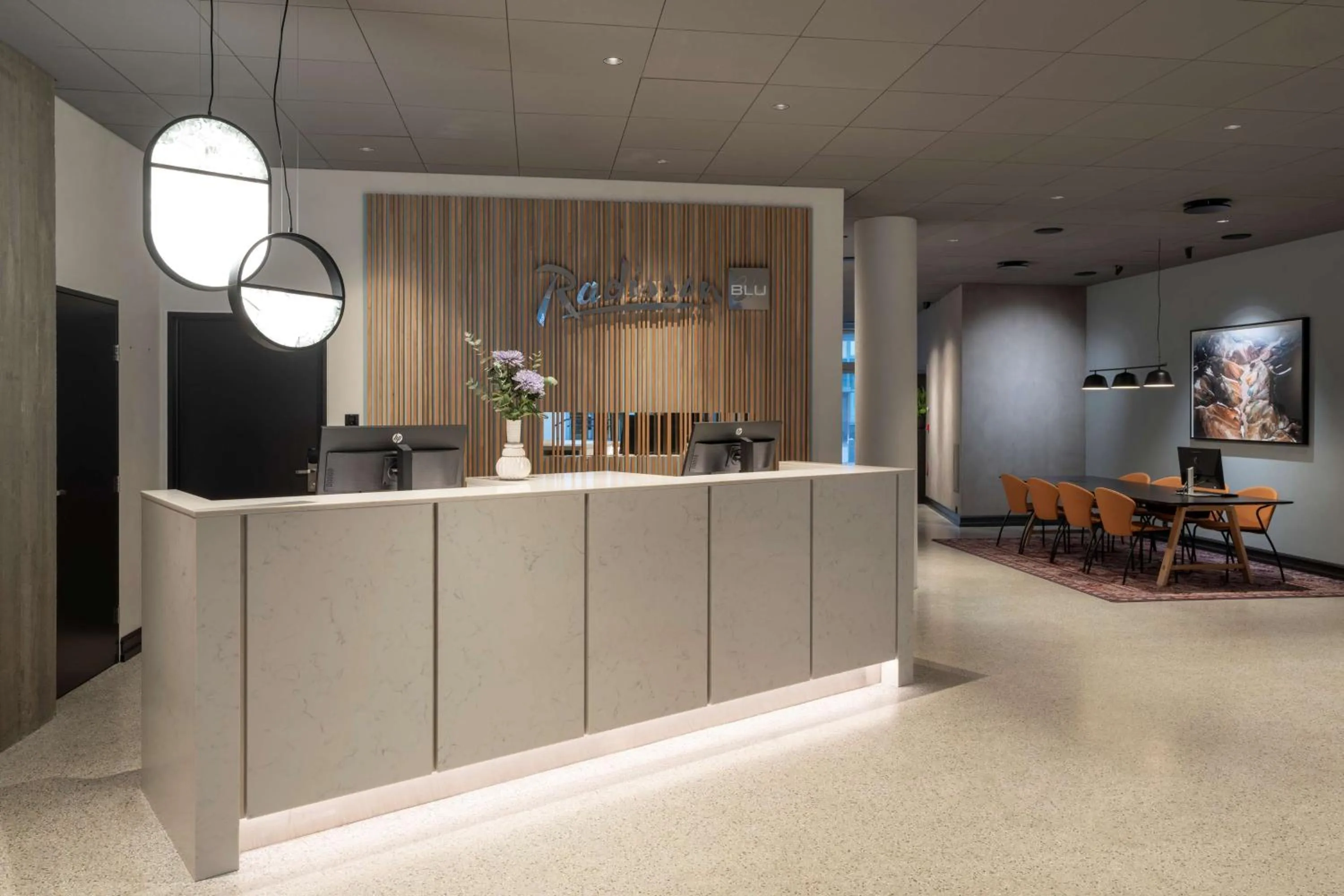 Lobby or reception in Radisson Blu 1919 Hotel, Reykjavík