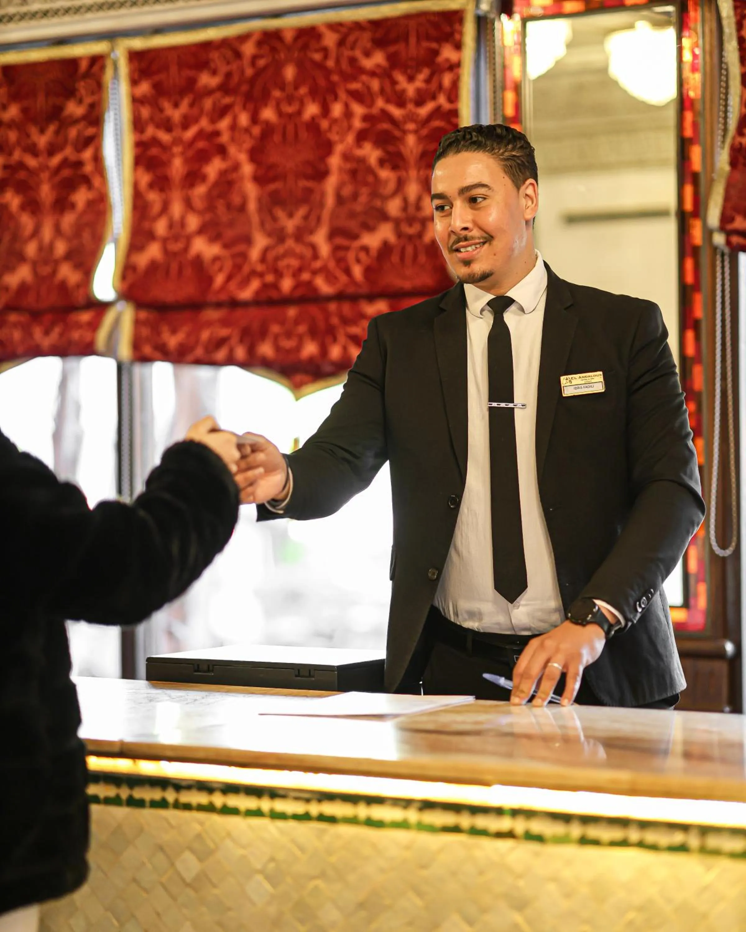 People in El Andalous Lounge & Spa Hotel