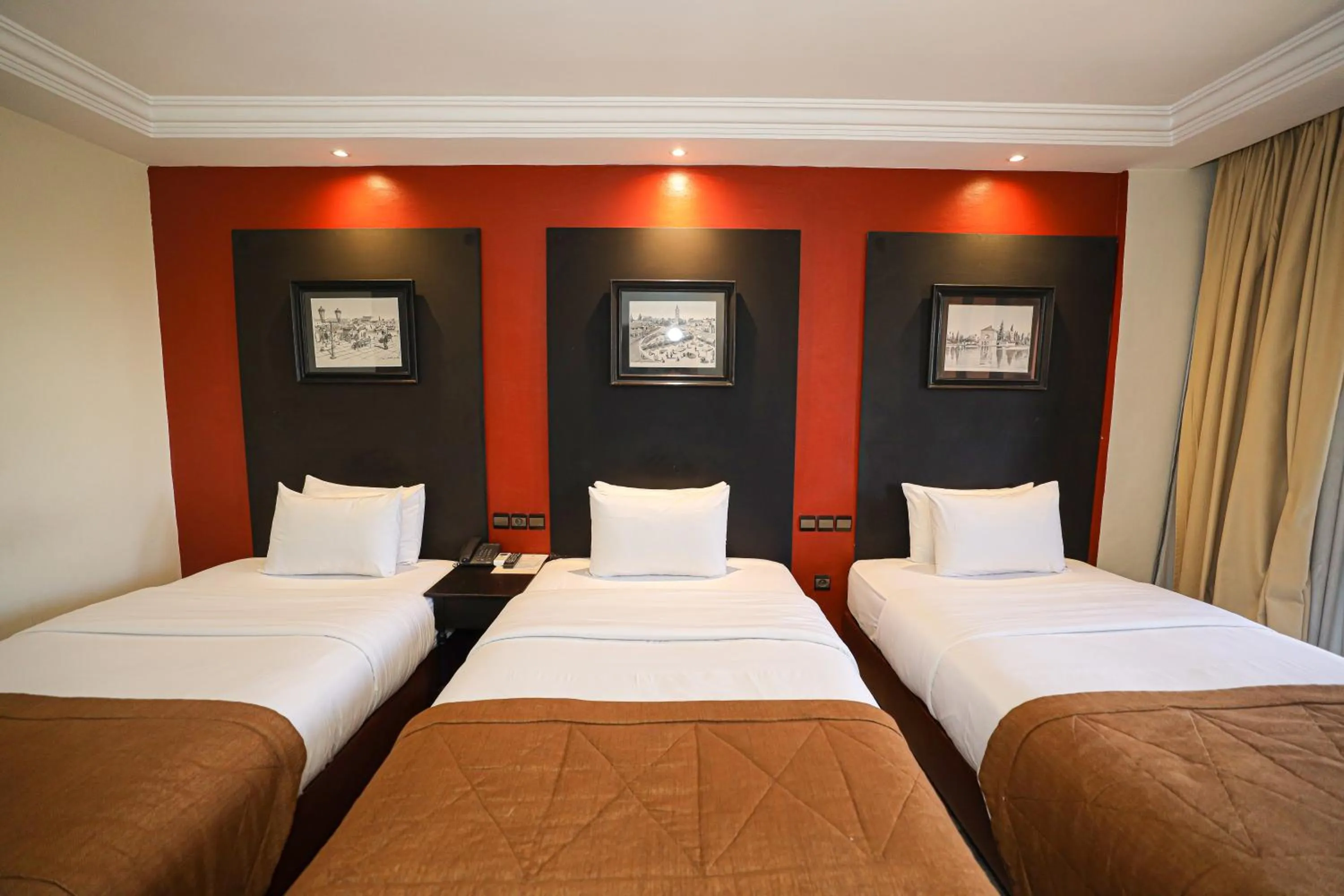 Bedroom, Bed in El Andalous Lounge & Spa Hotel