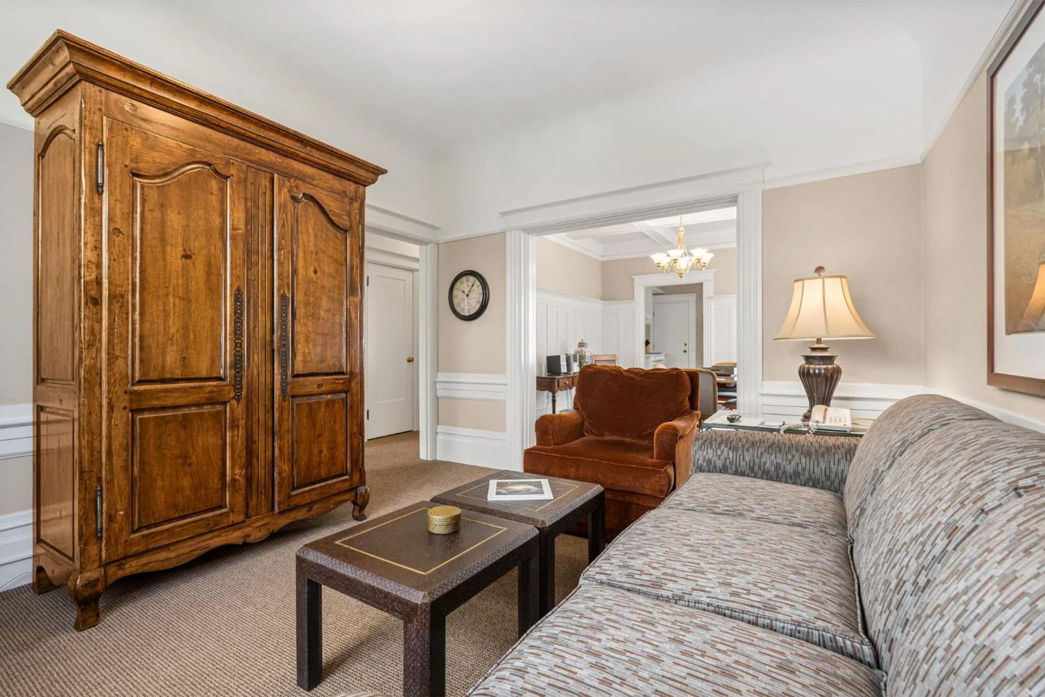 Living room in Powell Place