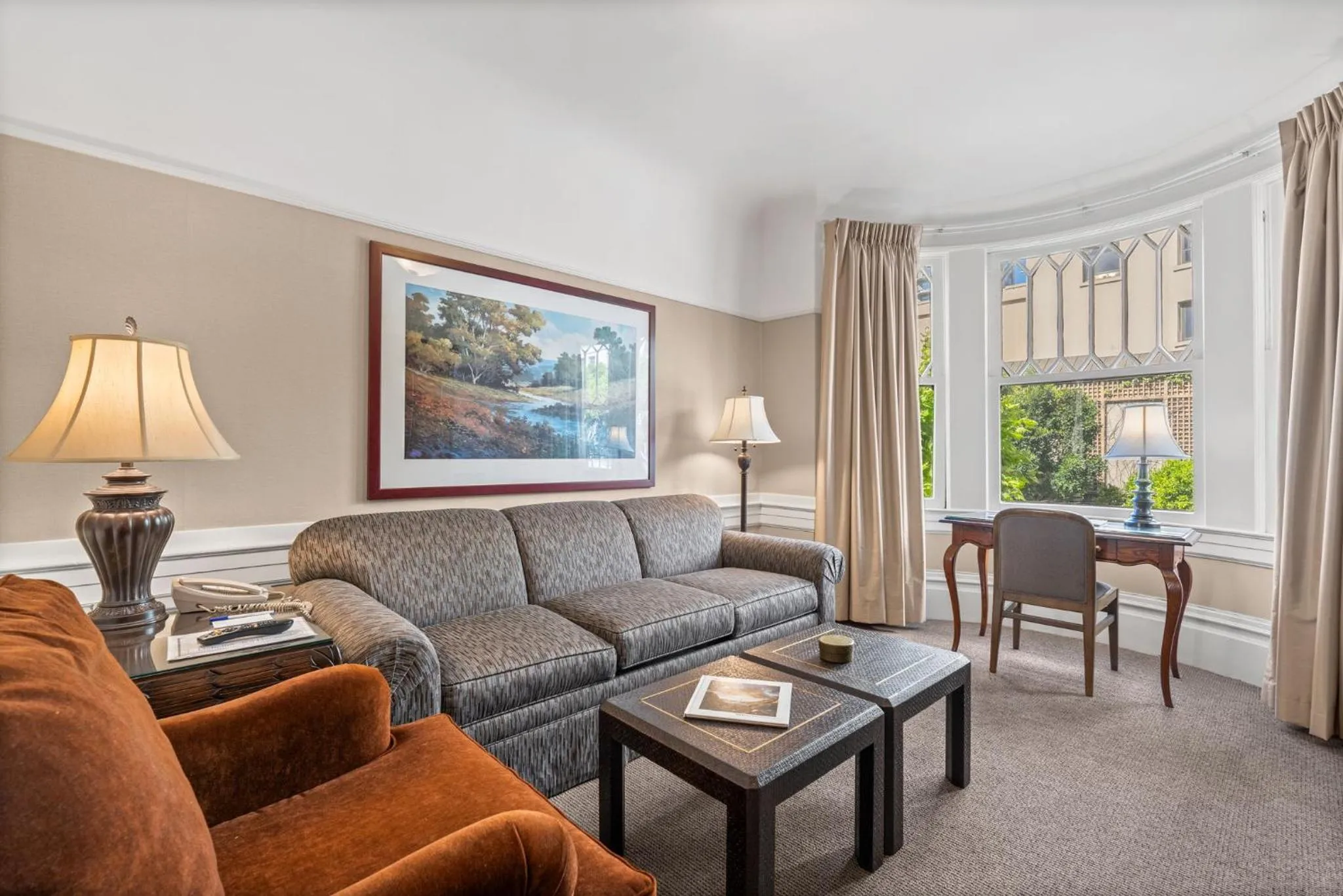 Living room in Powell Place