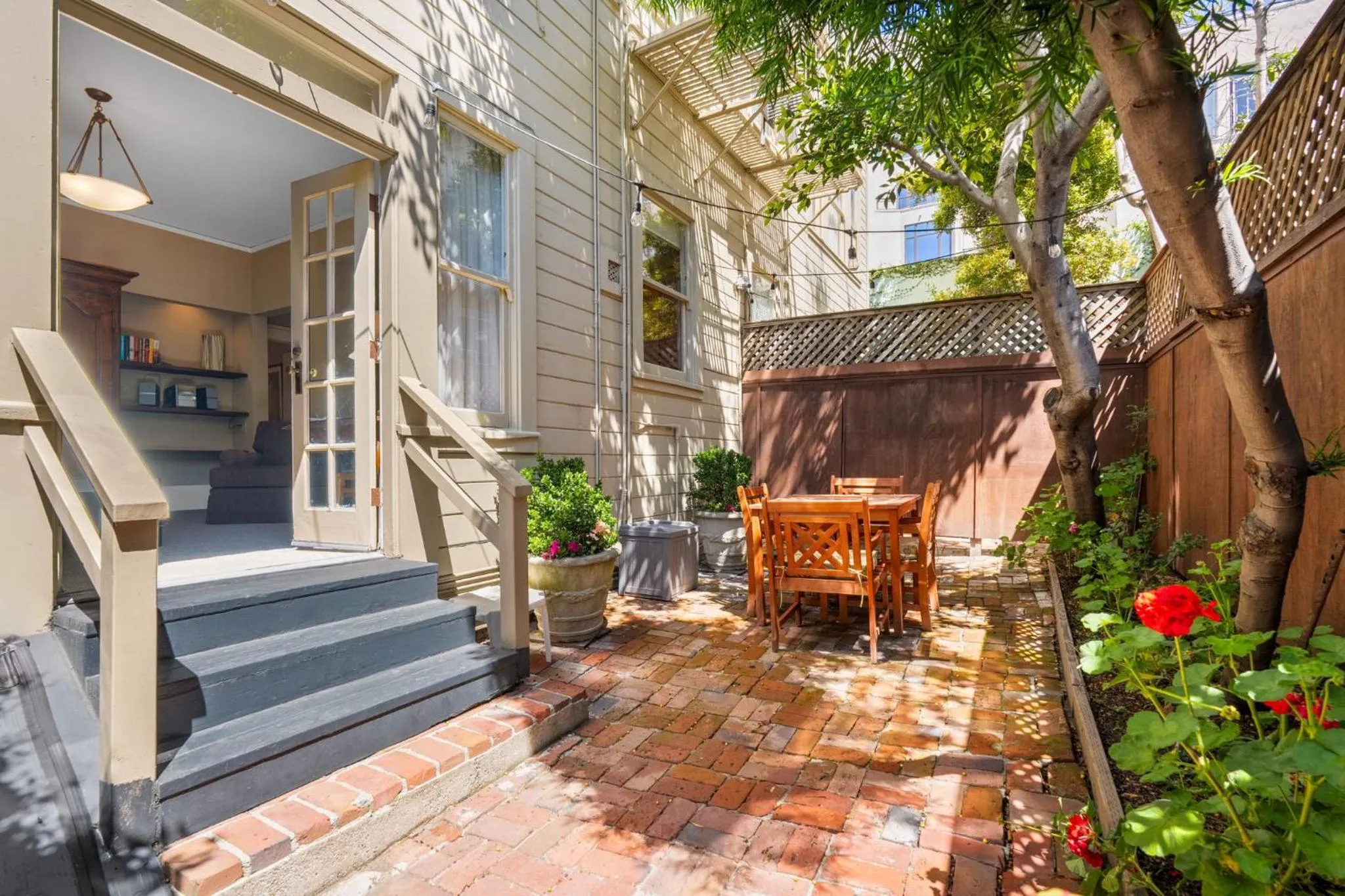 Patio in Powell Place