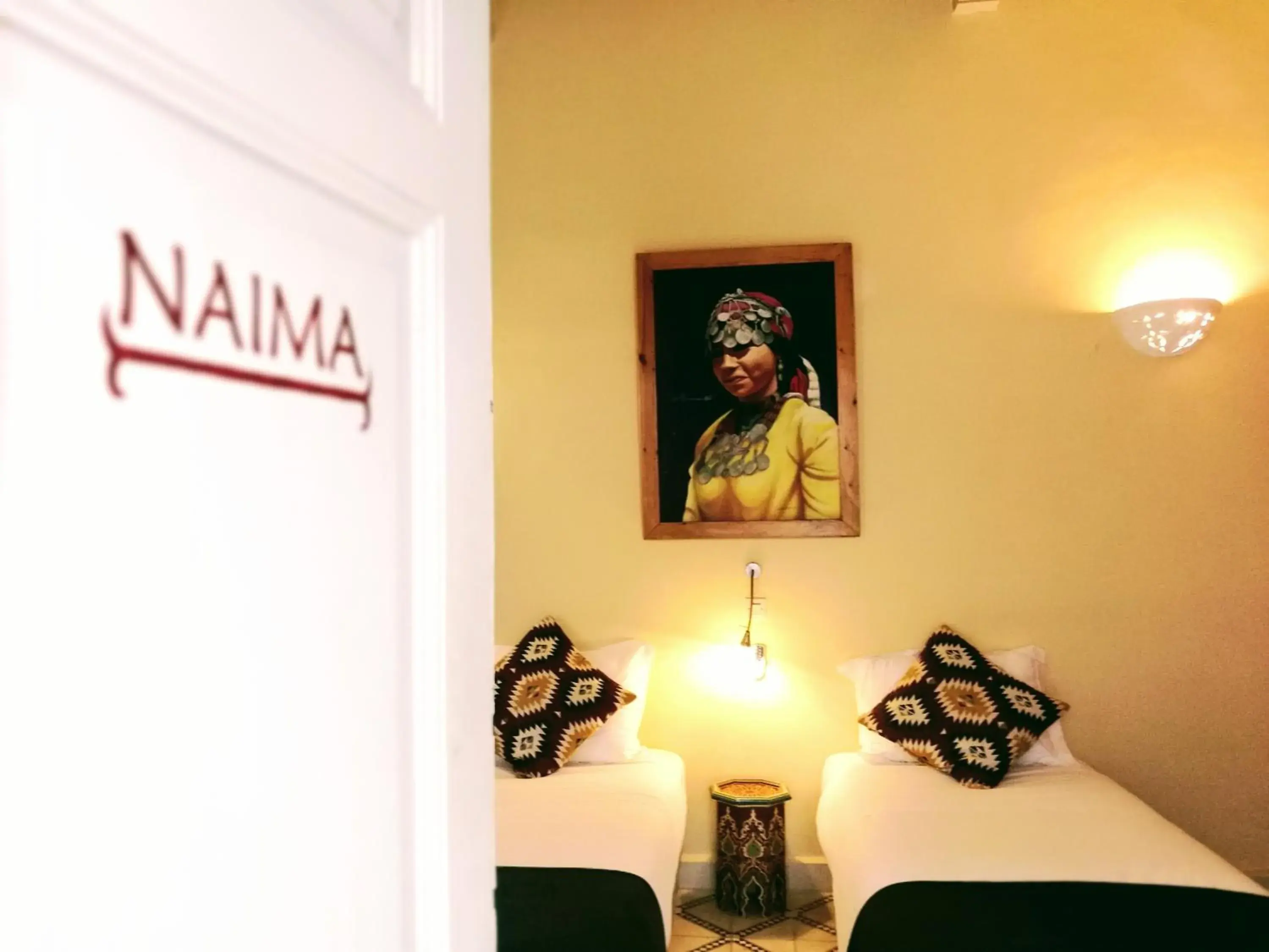 Triple Room - single occupancy in Riad Al Zahia Triple Room - single occupancy in Riad Al Zahia