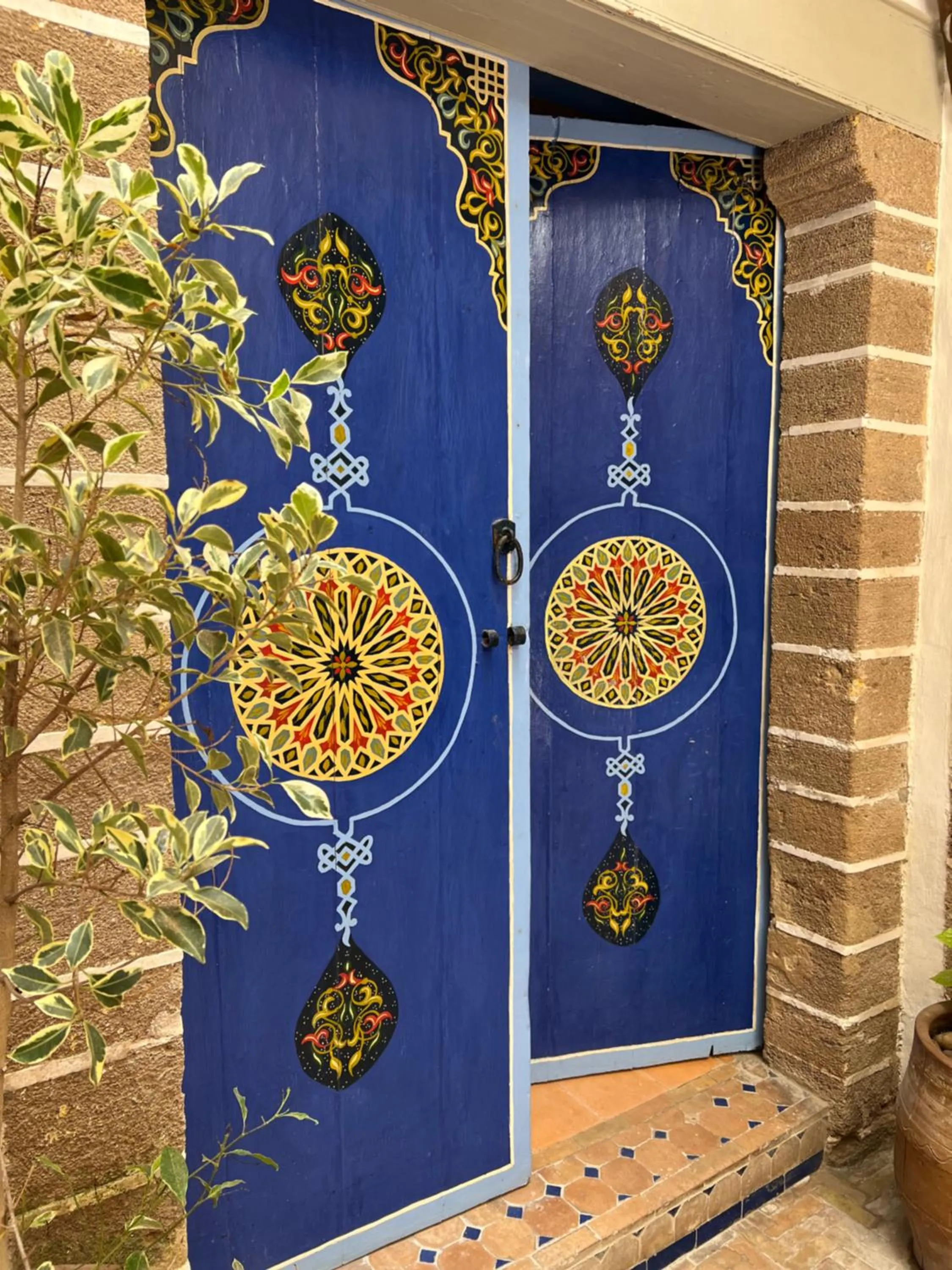Decorative detail in Riad Al Zahia