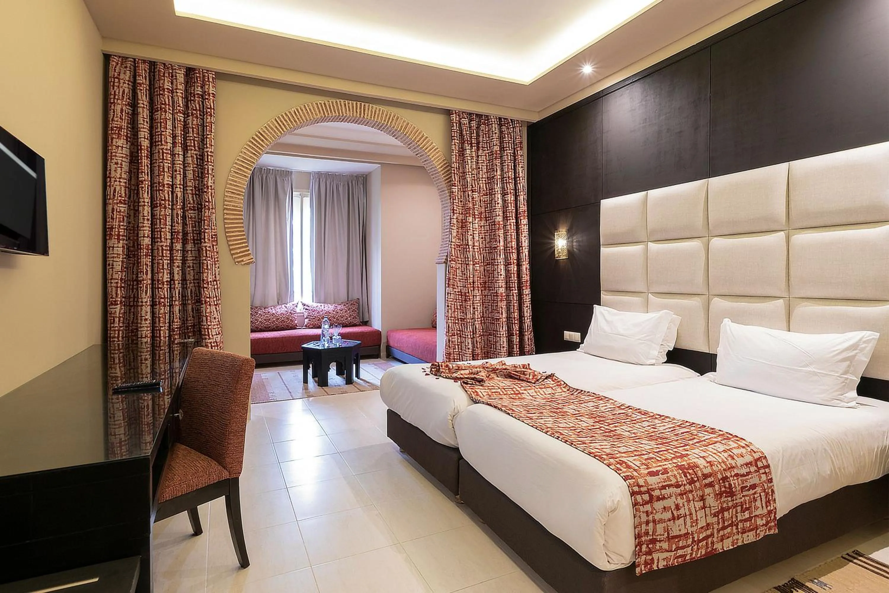 Bedroom, Bed in Eden Andalou Aquapark & Spa