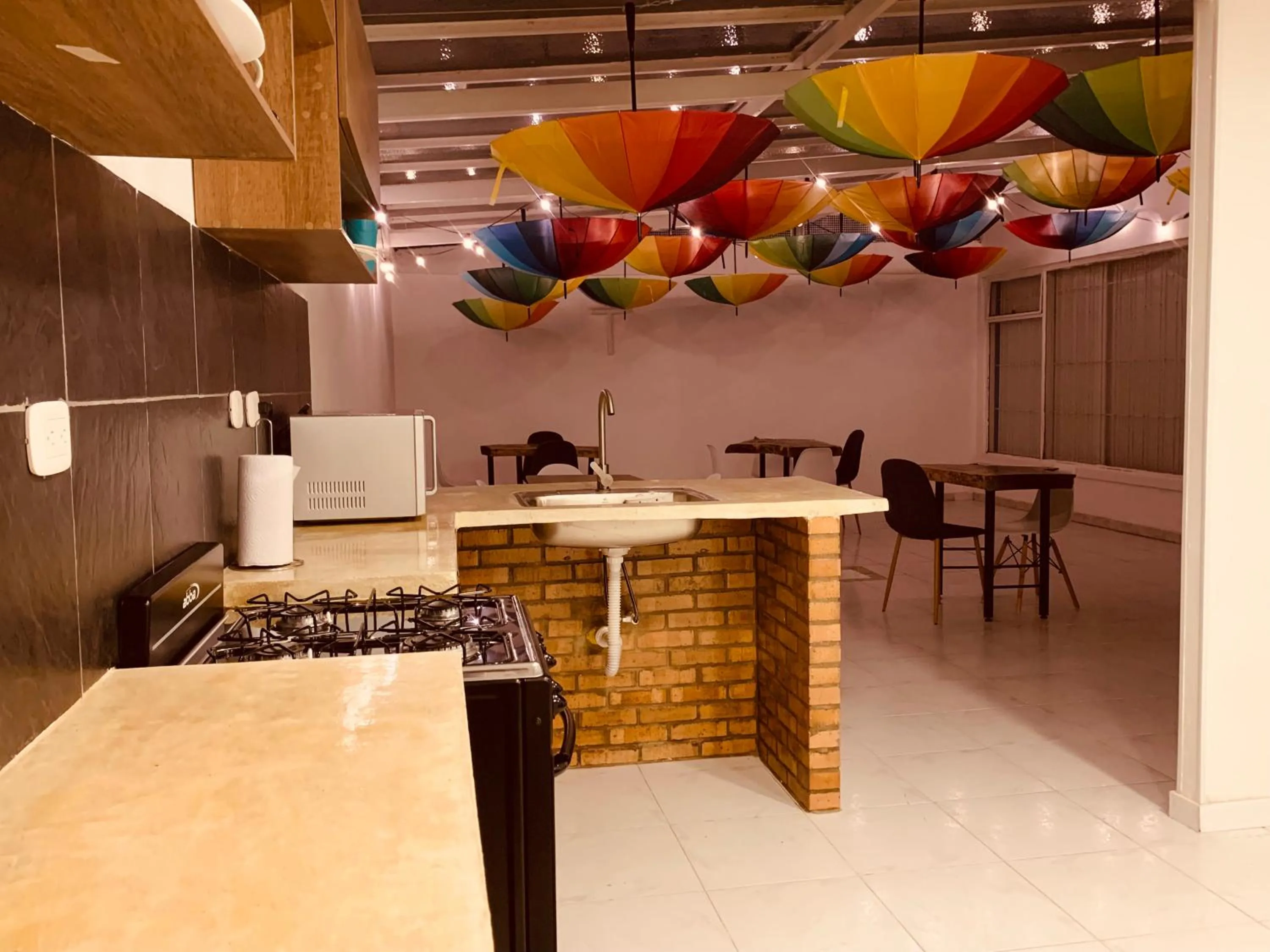 Kitchen or kitchenette in CASA CREAZZO 62 - Movistar Arena, Vive Claro
